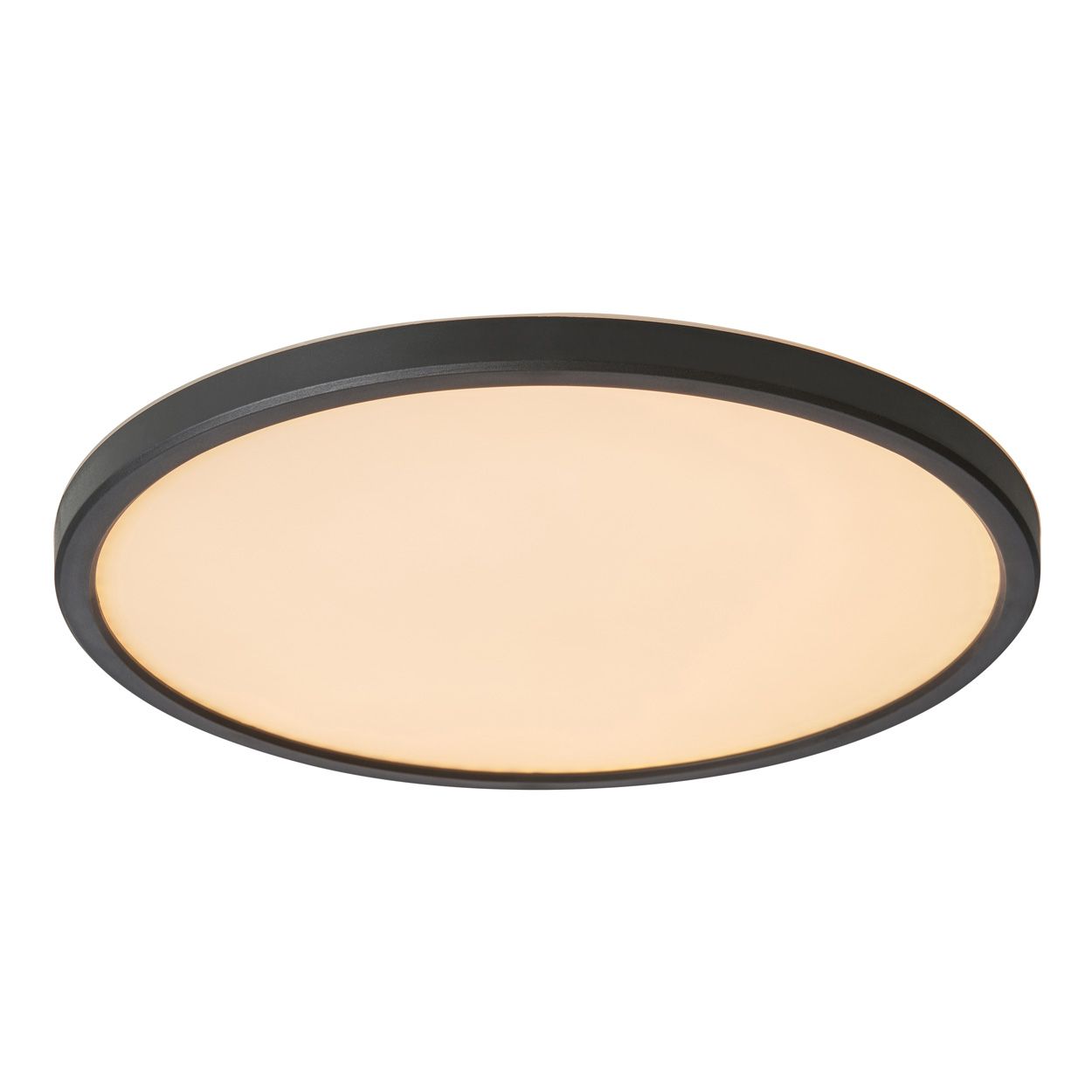 Savio Slim Led Flush 3 X Cct Ip44 Matt Black