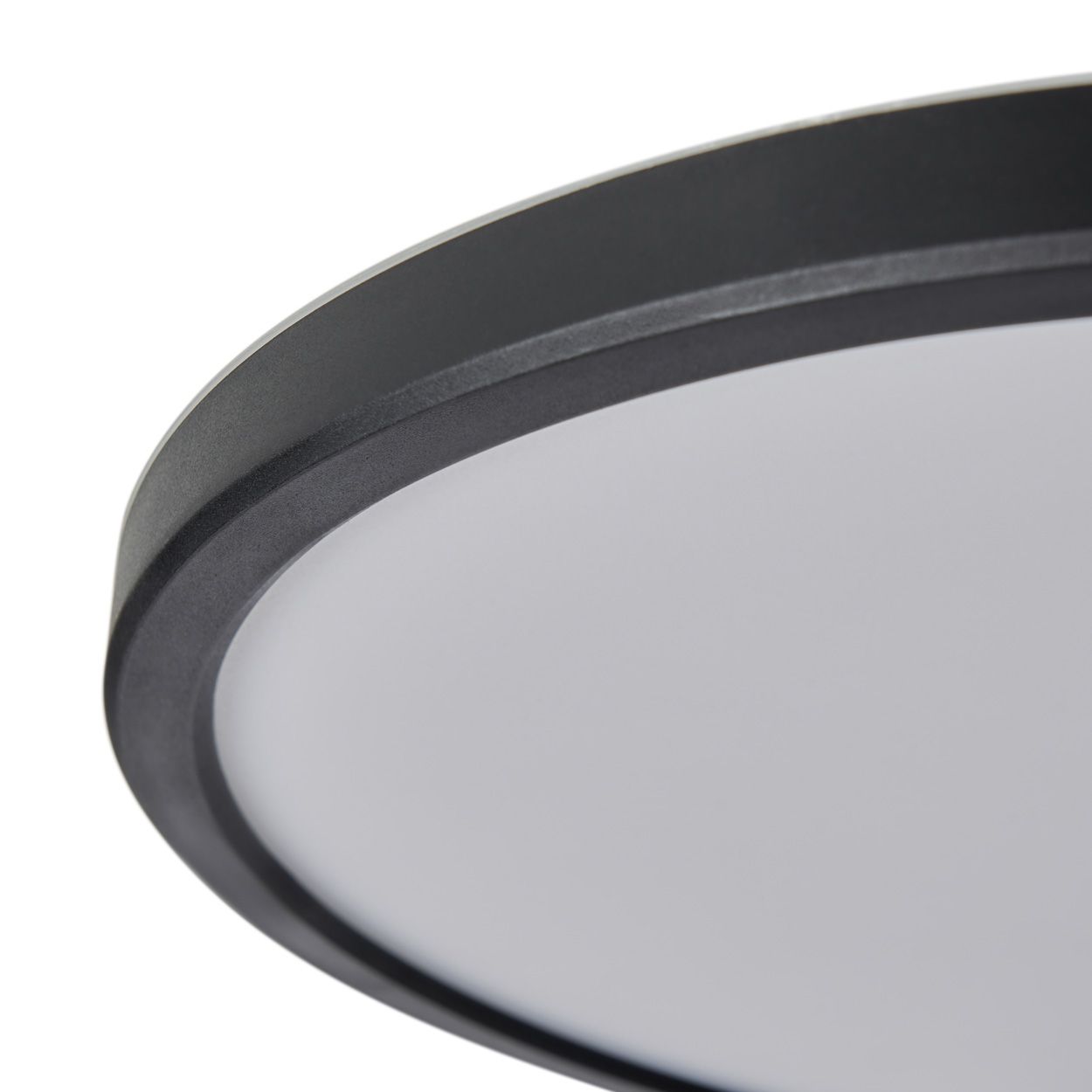Savio Slim Led Flush 3 X Cct Ip44 Matt Black