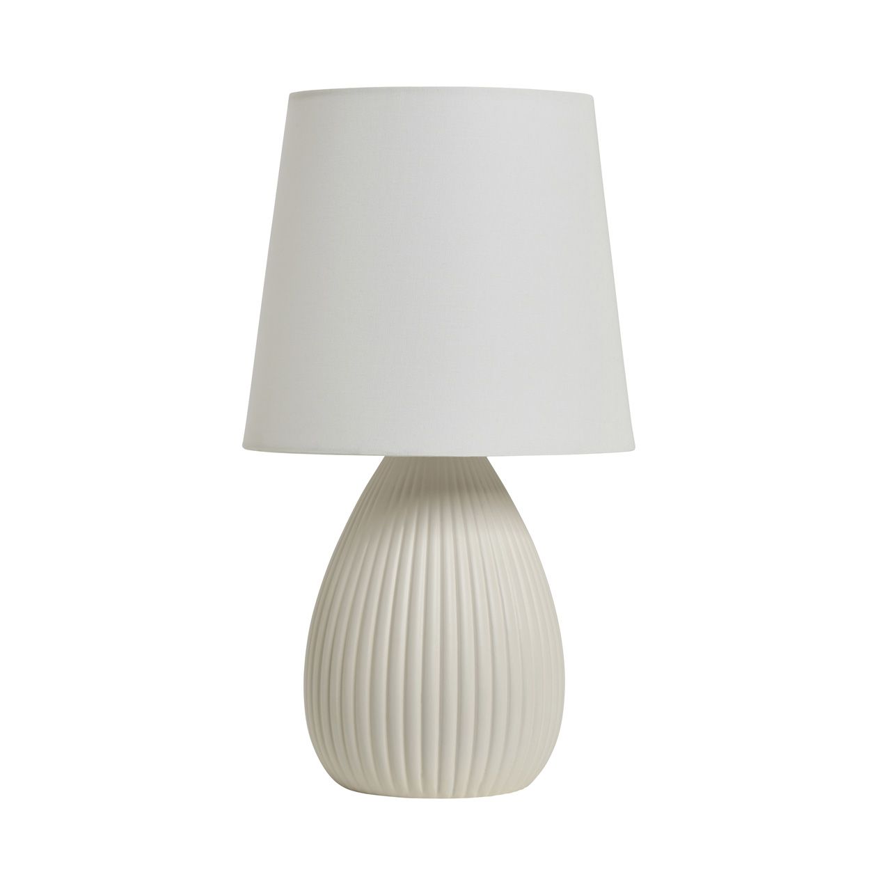 Delph Ceramic Table Lamp Cream