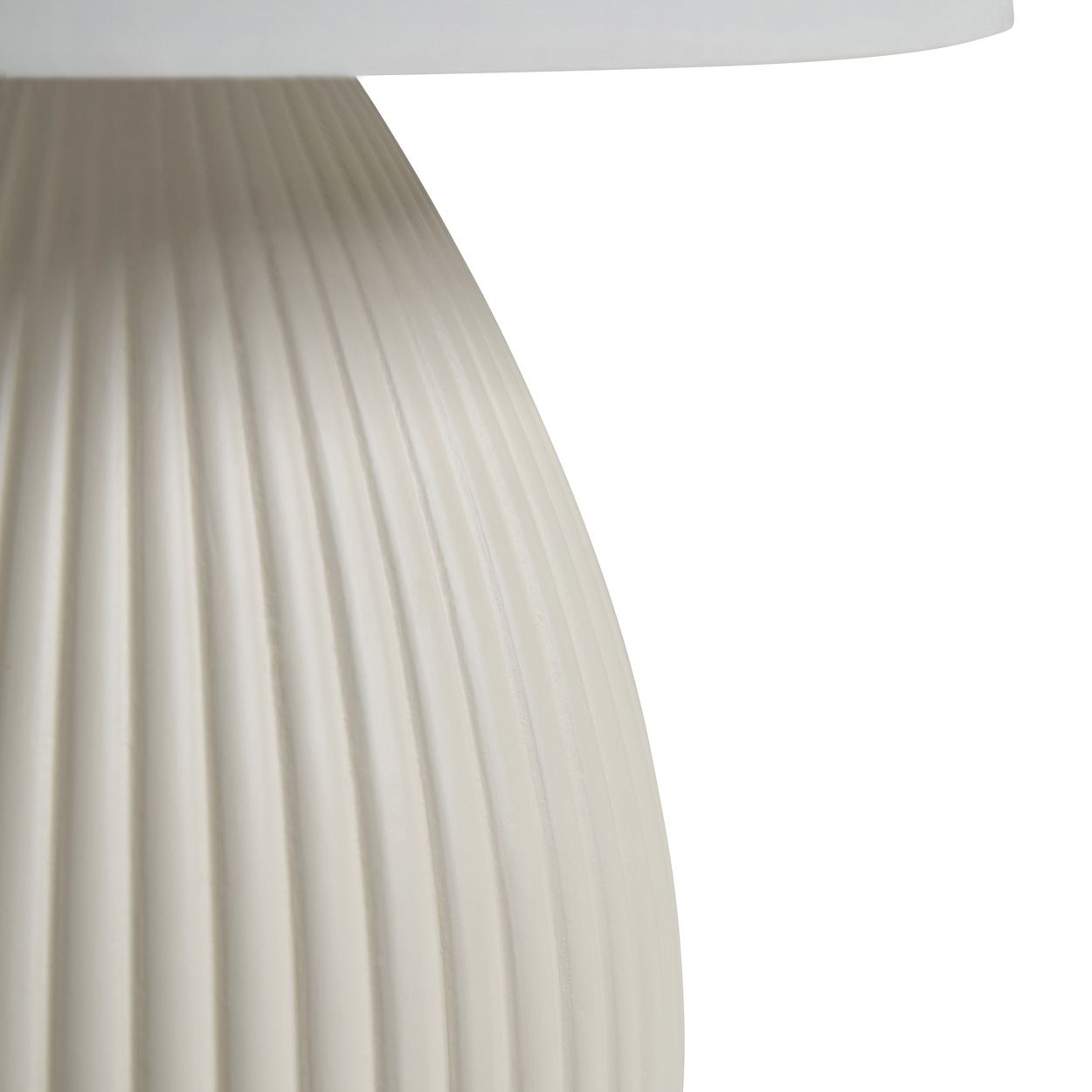 Delph Ceramic Table Lamp Cream