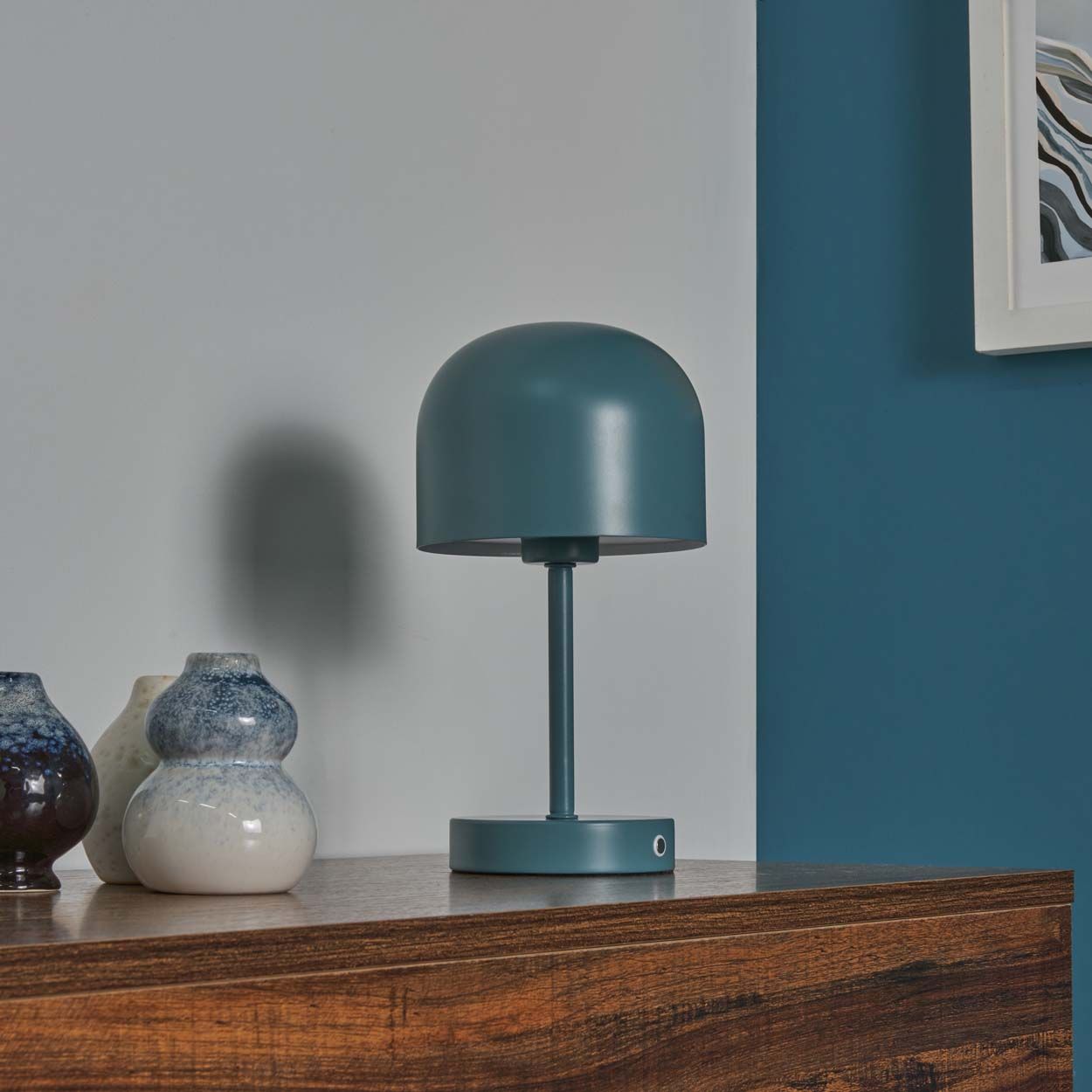 Dunham Rechargeable Table Lamp Mint