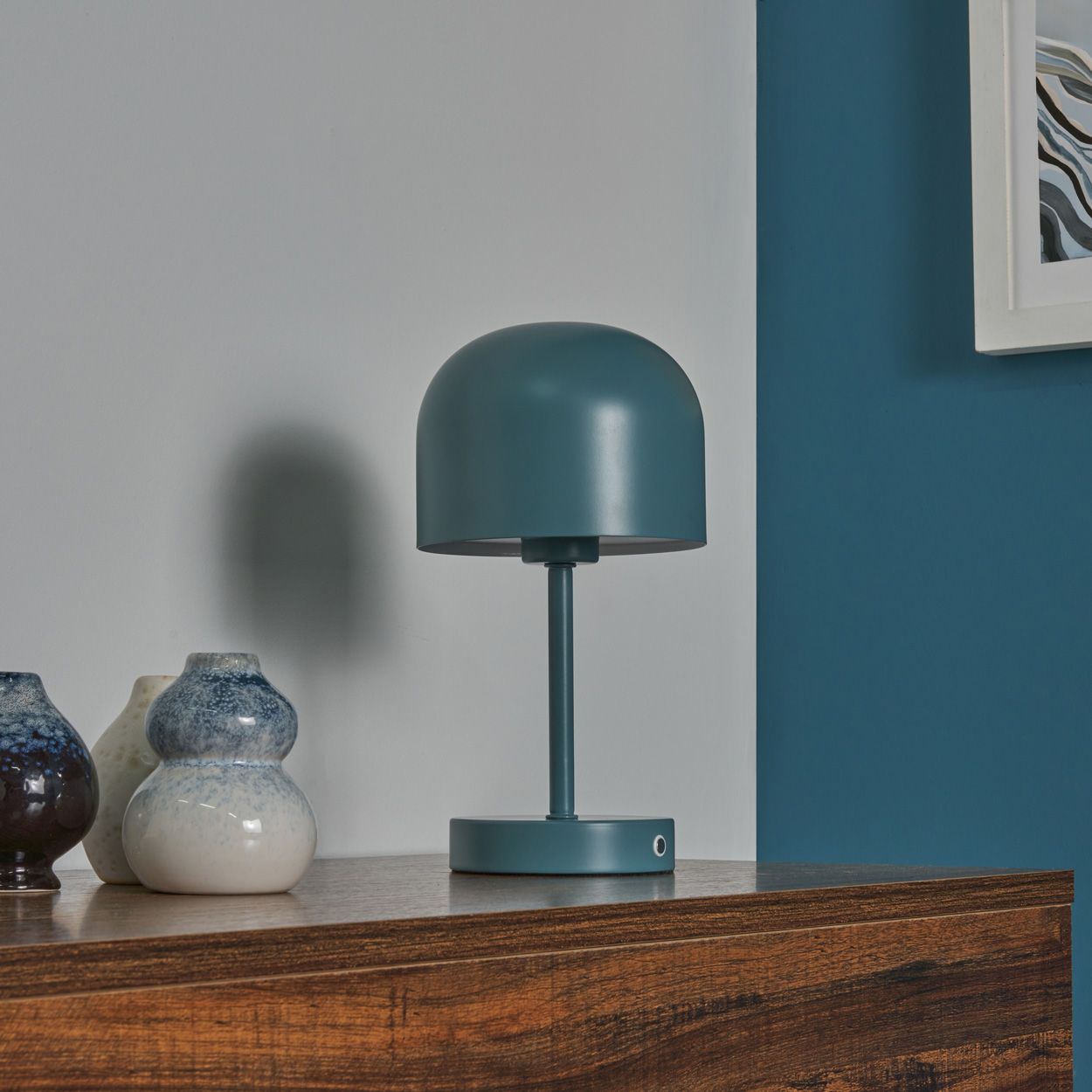 Dunham Rechargeable Table Lamp Mint