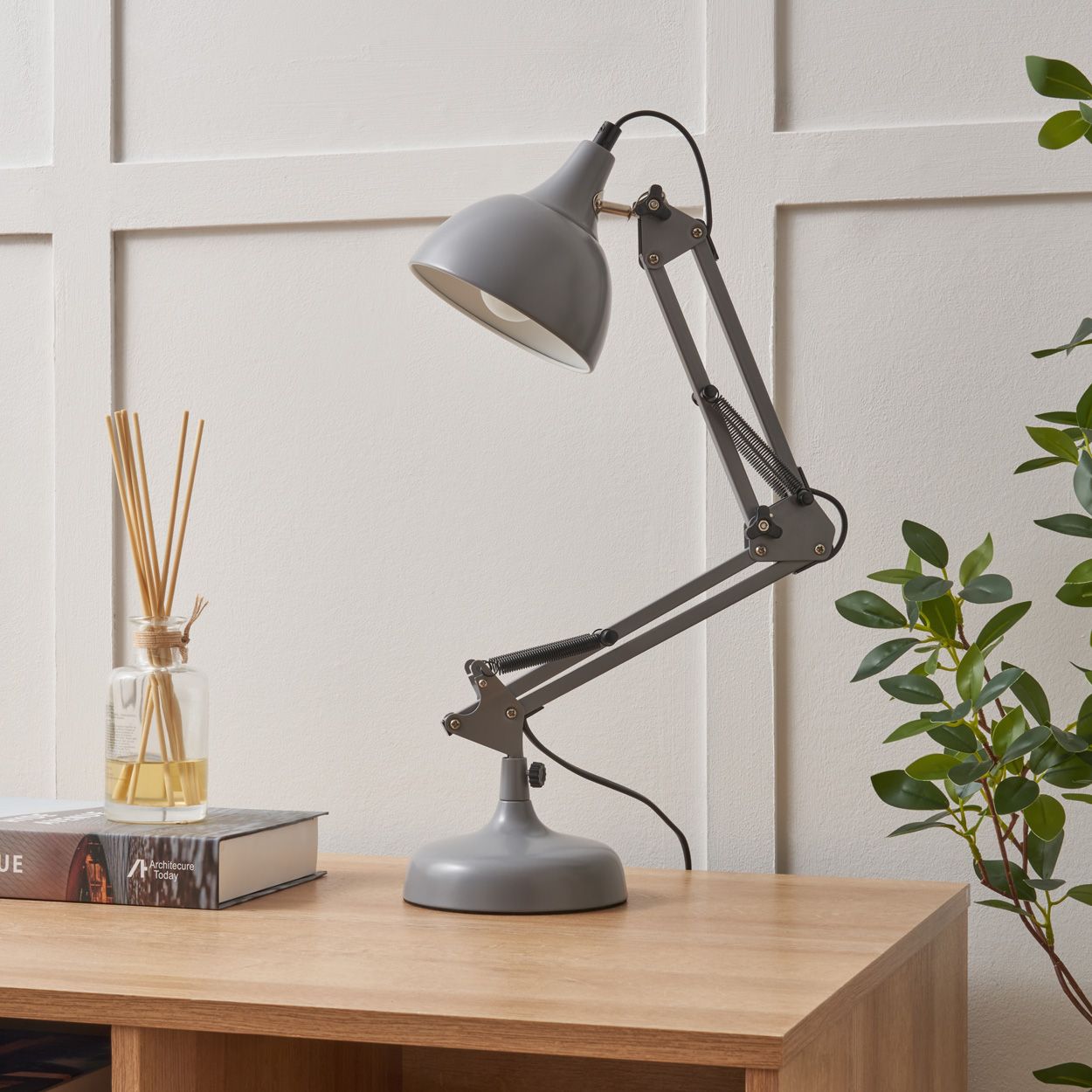 Wenlock Task Lamp Grey