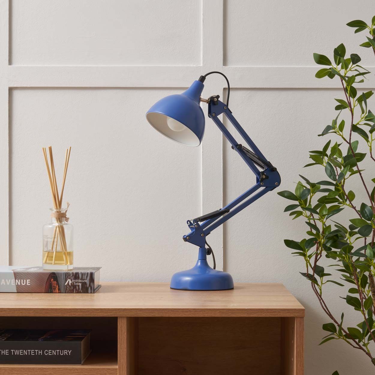 Wenlock Task Lamp Blue