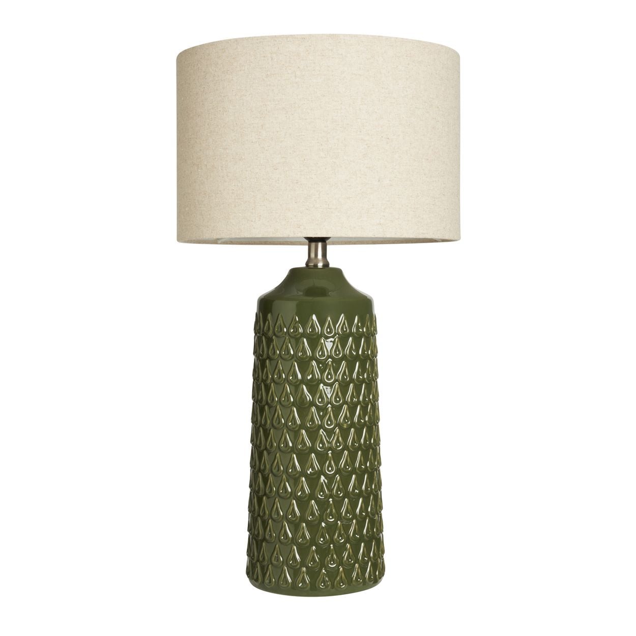 Tenham Ceramic Table Lamp Green