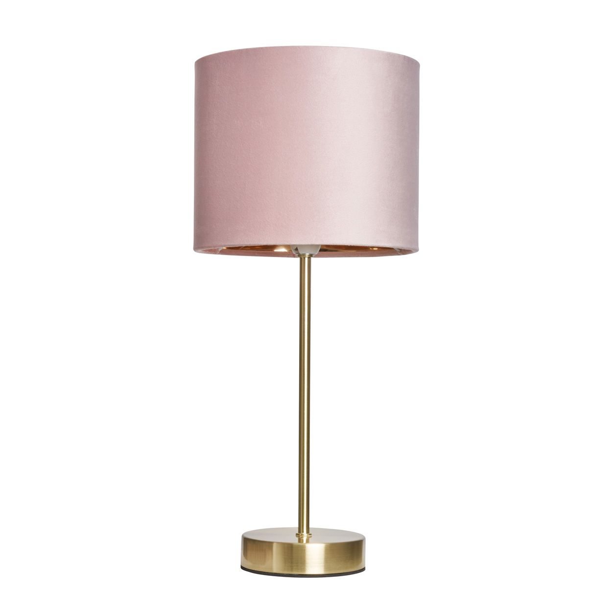 Ersham Velvet Table Lamp Pink