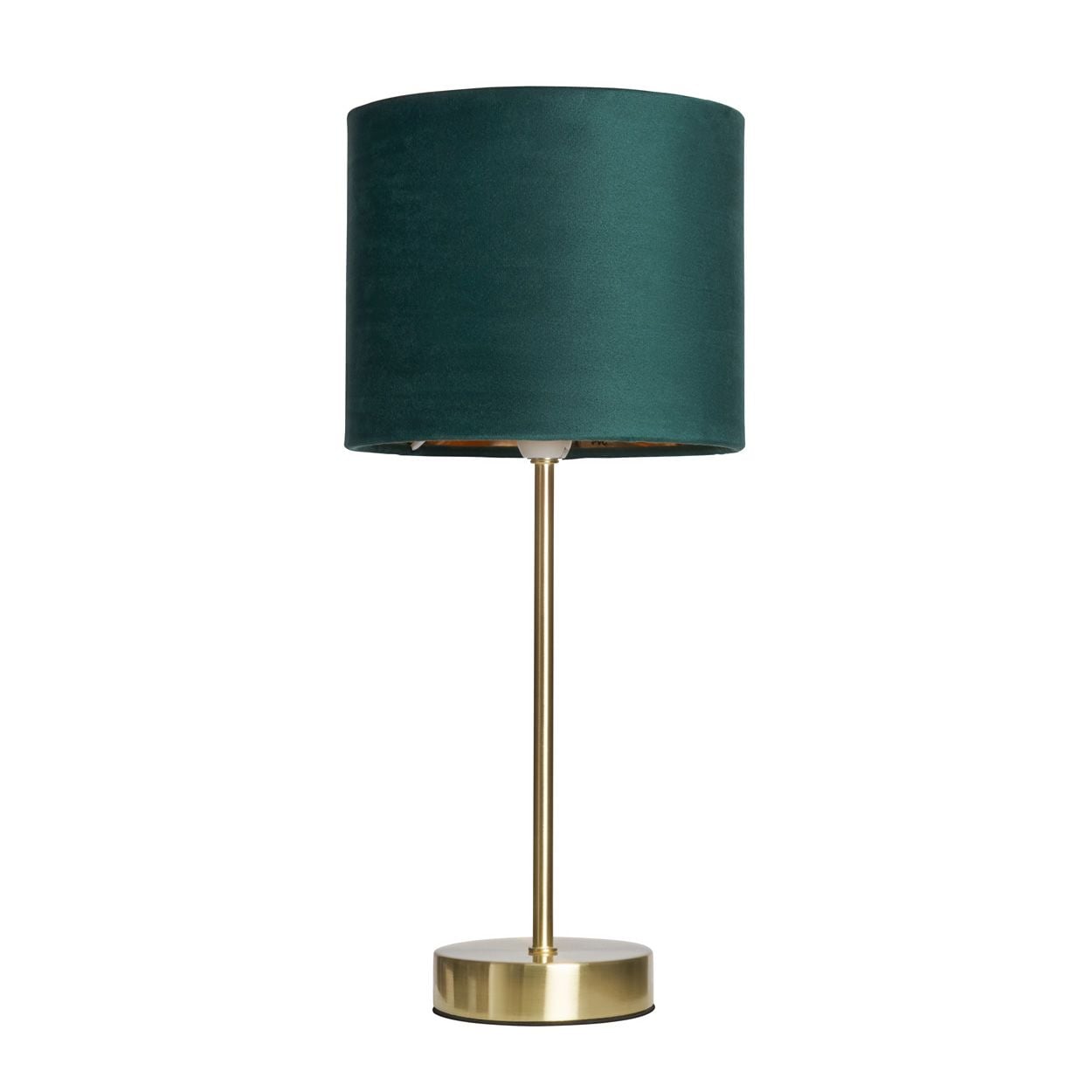Ersham Velvet Table Lamp Green
