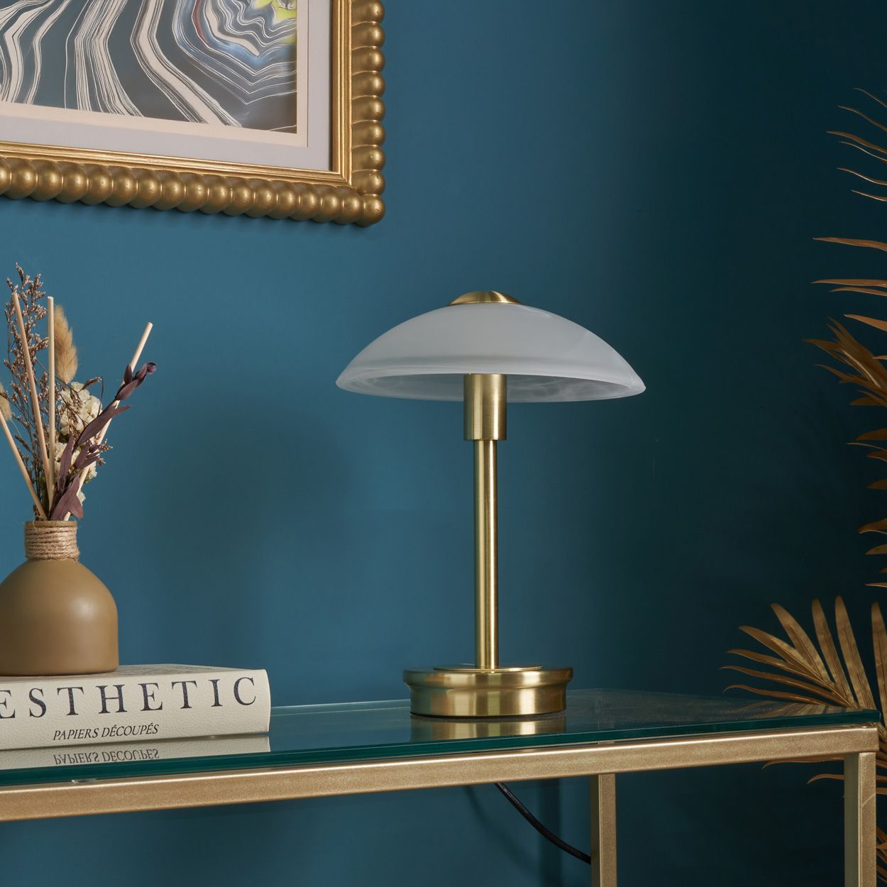 Orford Touch Lamp Satin Brass