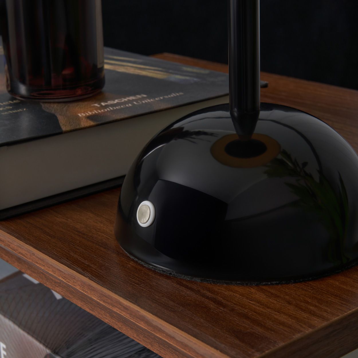 Emsford Rechargeable Table Lamp Black