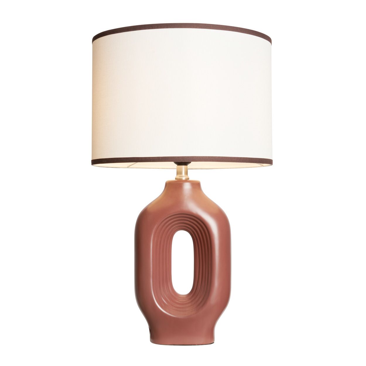 Rocklyn Ceramic Table Lamp Brown