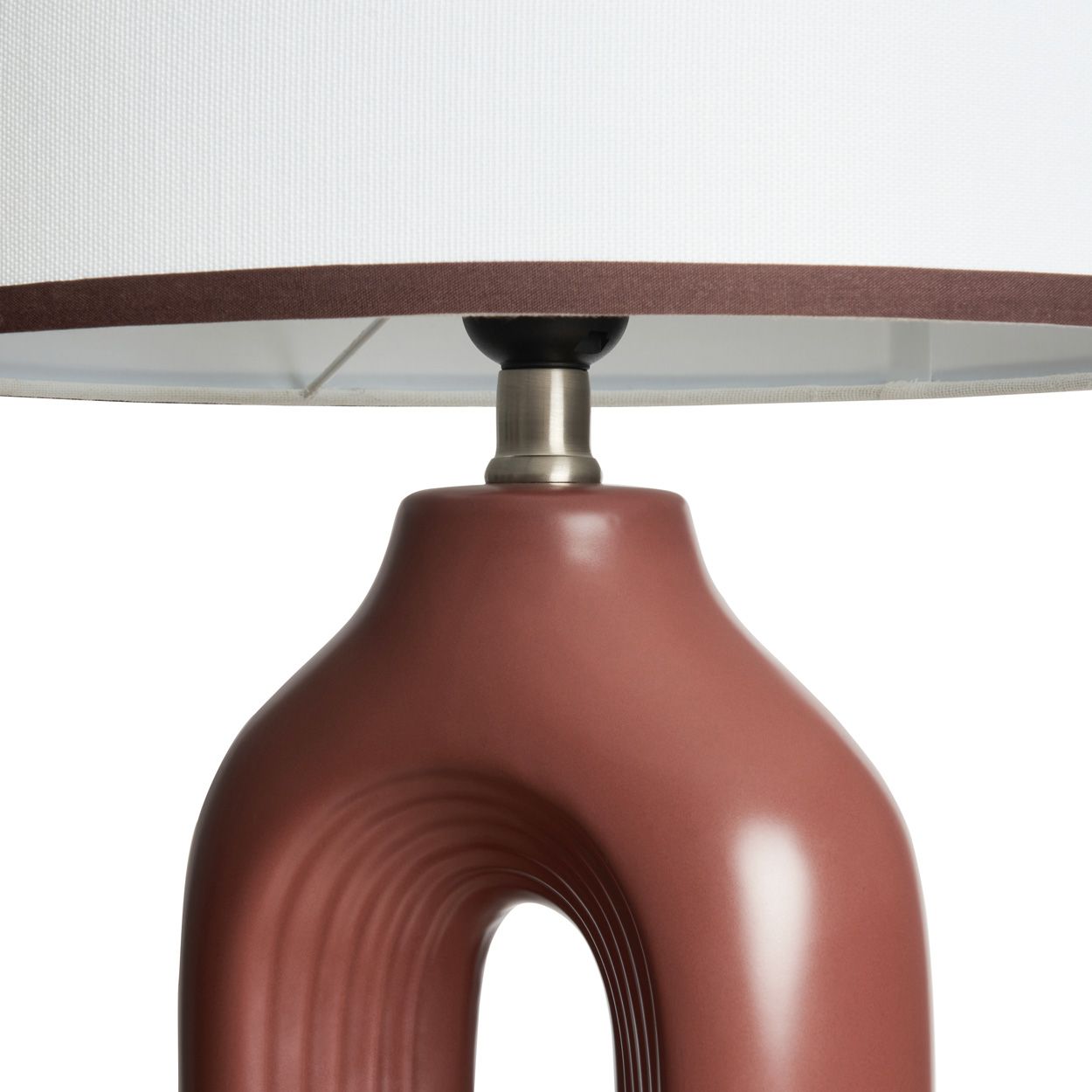 Rocklyn Ceramic Table Lamp Brown