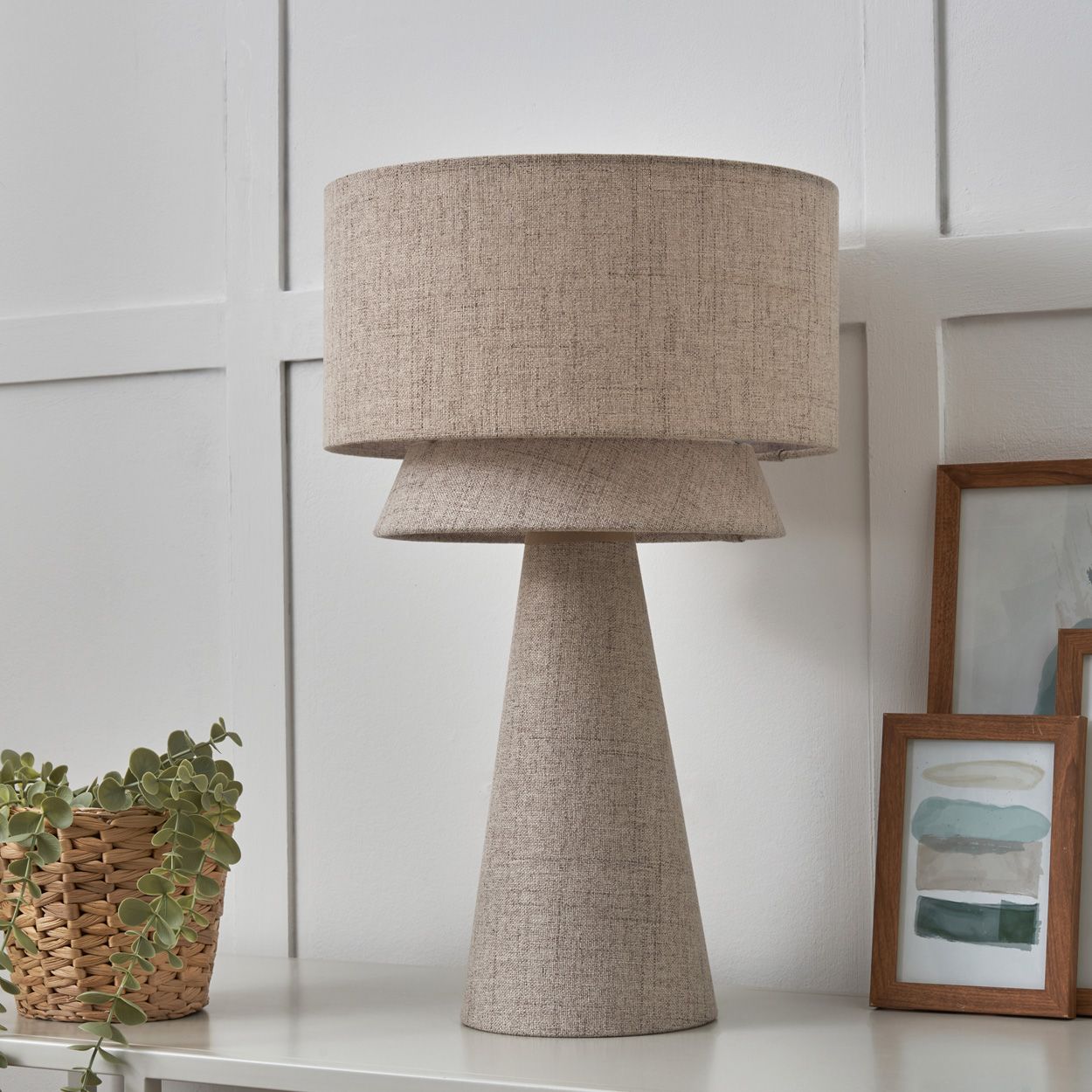 Altona Metal Table Lamp White