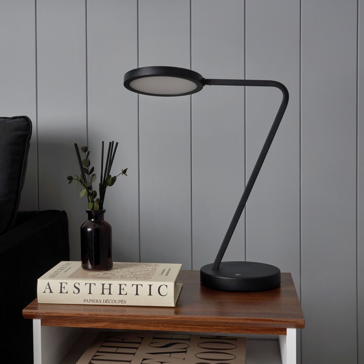 Brasov Rechargeable 2W Table Lamp Ip54 Black