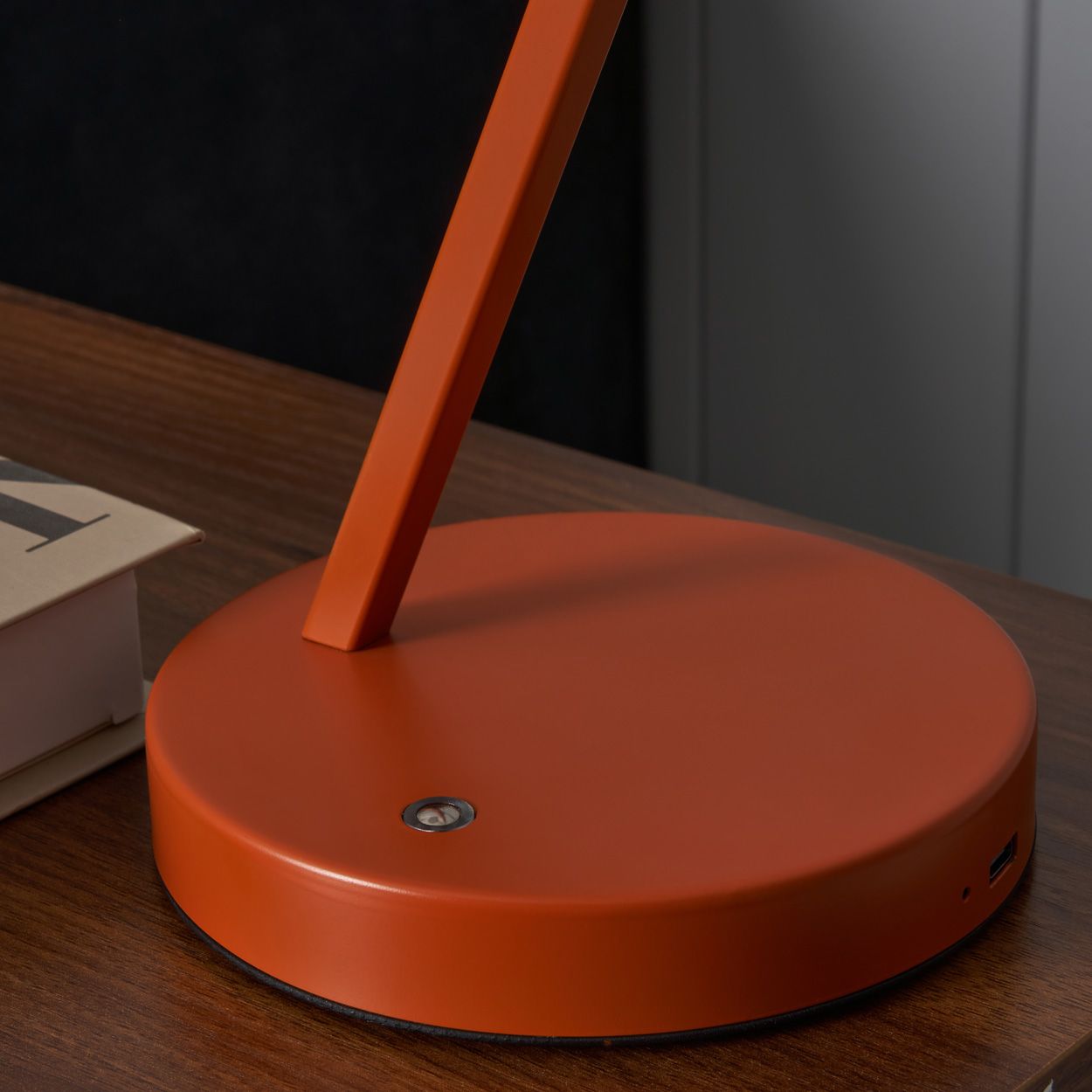 Brasov Rechargeable 2W Table Lamp Ip54 Rust