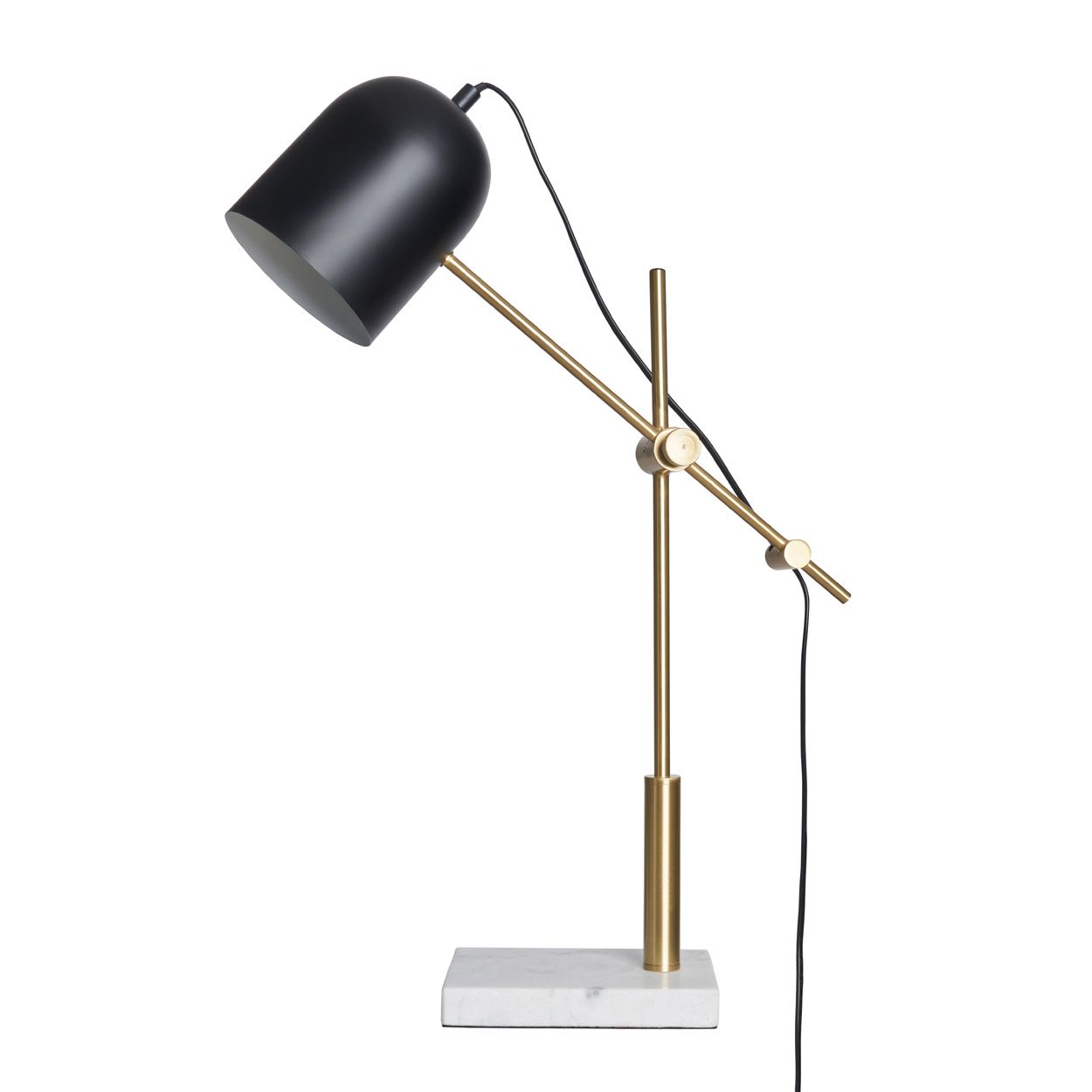 Blington Marble Base Task Lamp Black