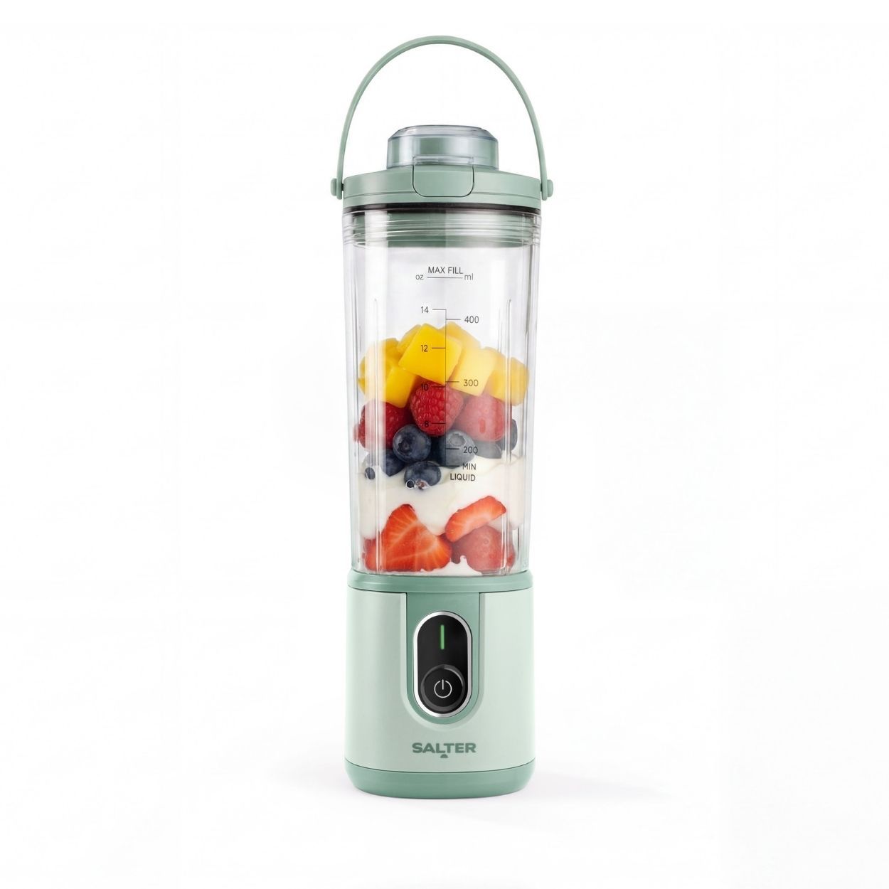 Salter Portable Blender Light Blue