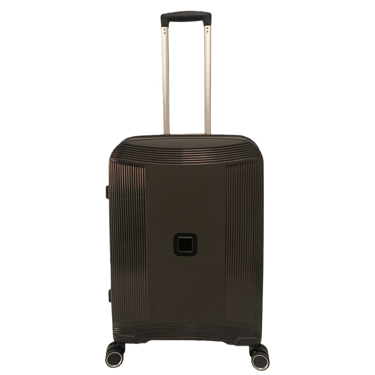 Vienna Medium Suitcase Black 66cm