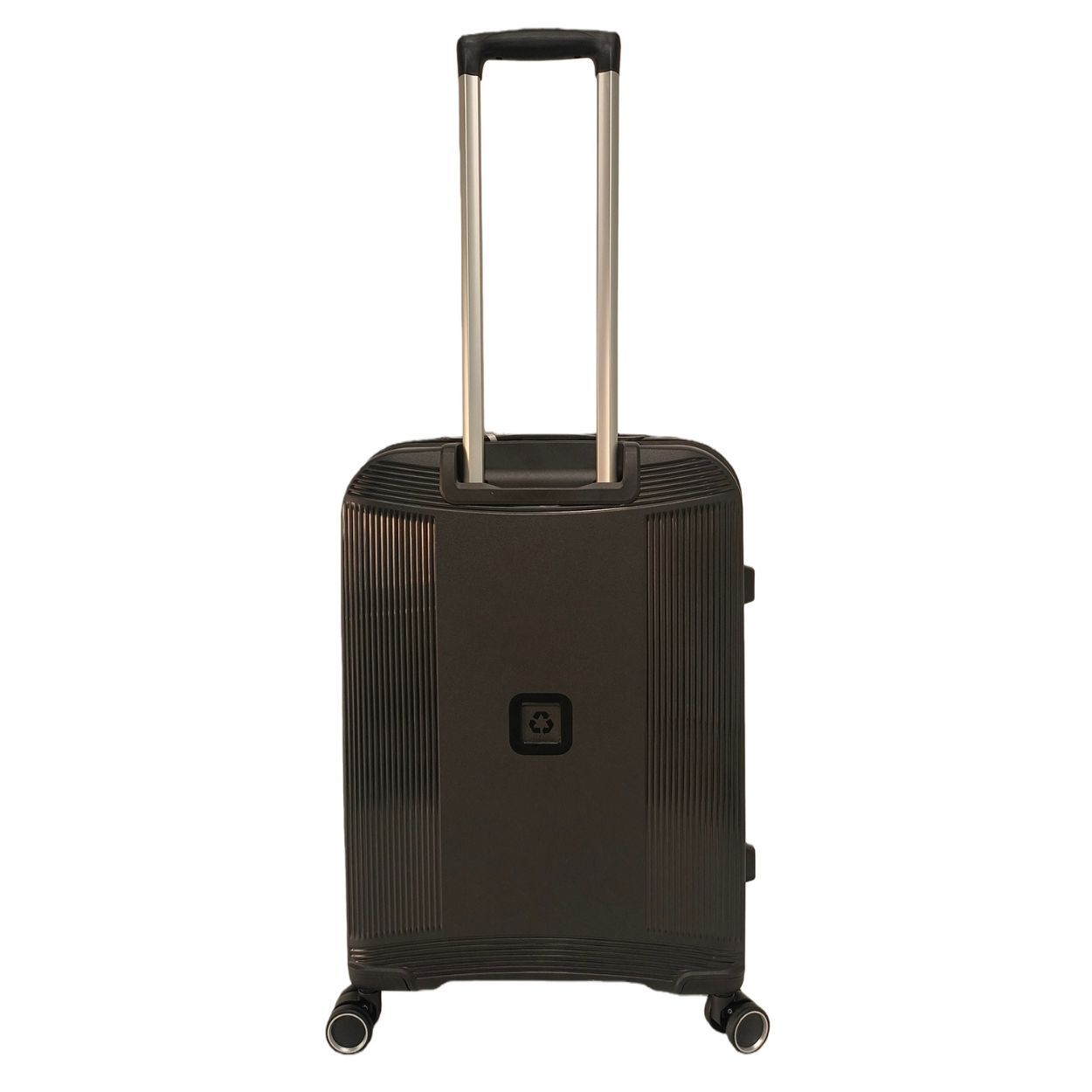 Vienna Medium Suitcase Black 66cm