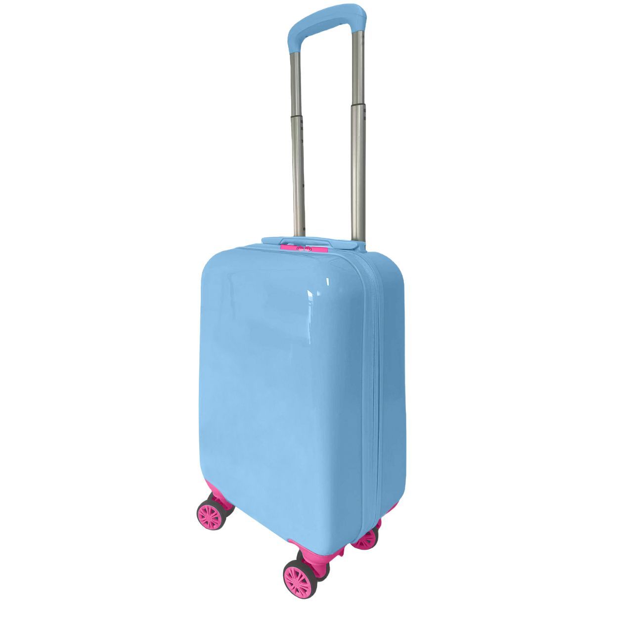Kids Cabin Case Blue With Pink Accessory