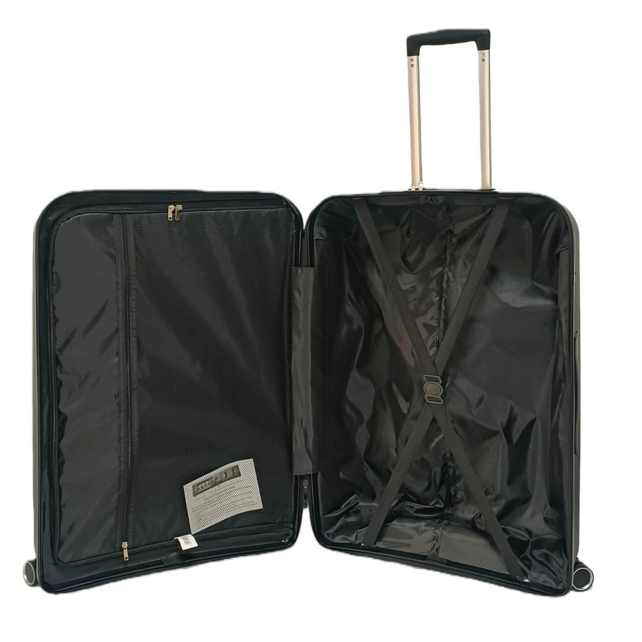 Vienna Large Suitcase Black 76cm