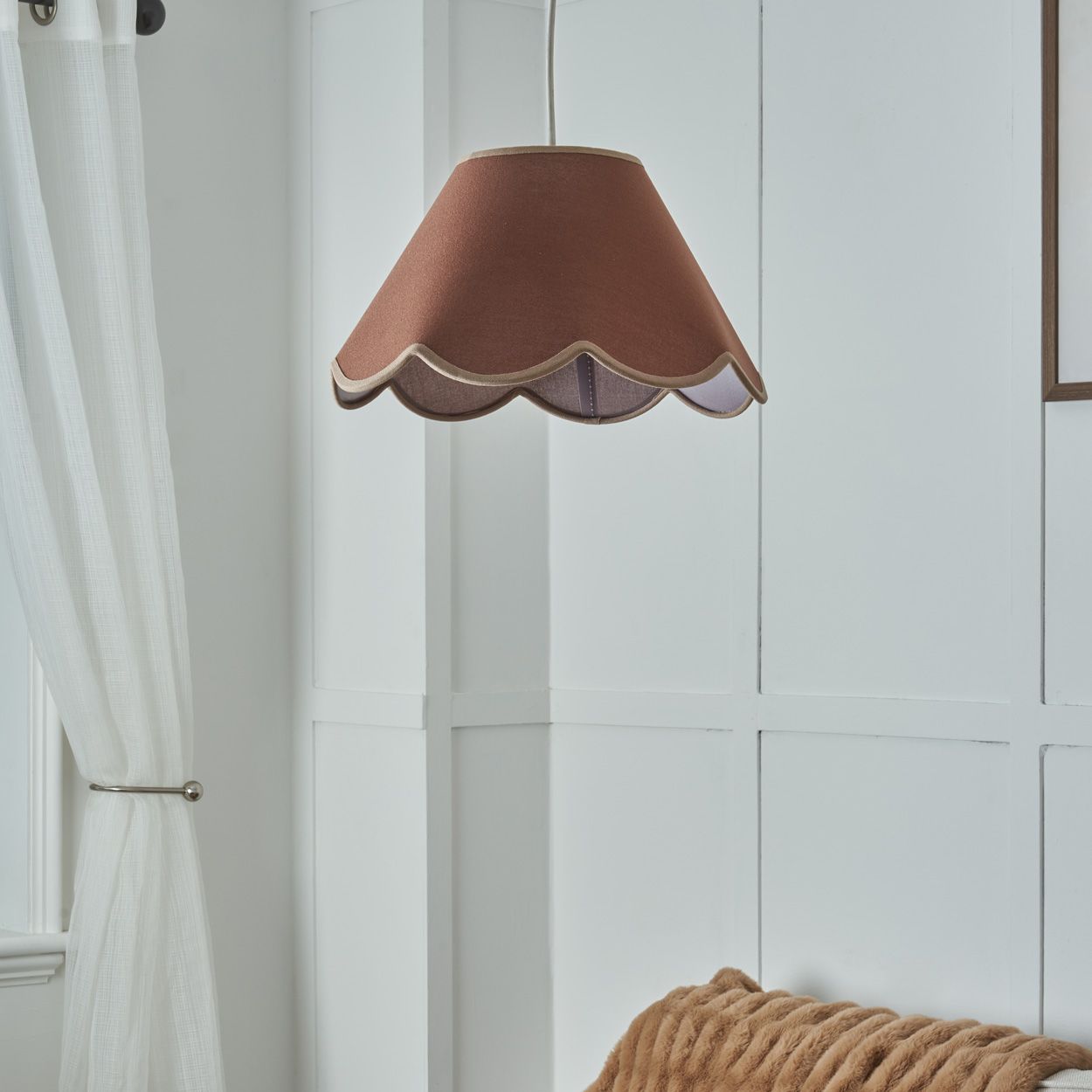 Auden 34Cm Scalloped Coolie Shade