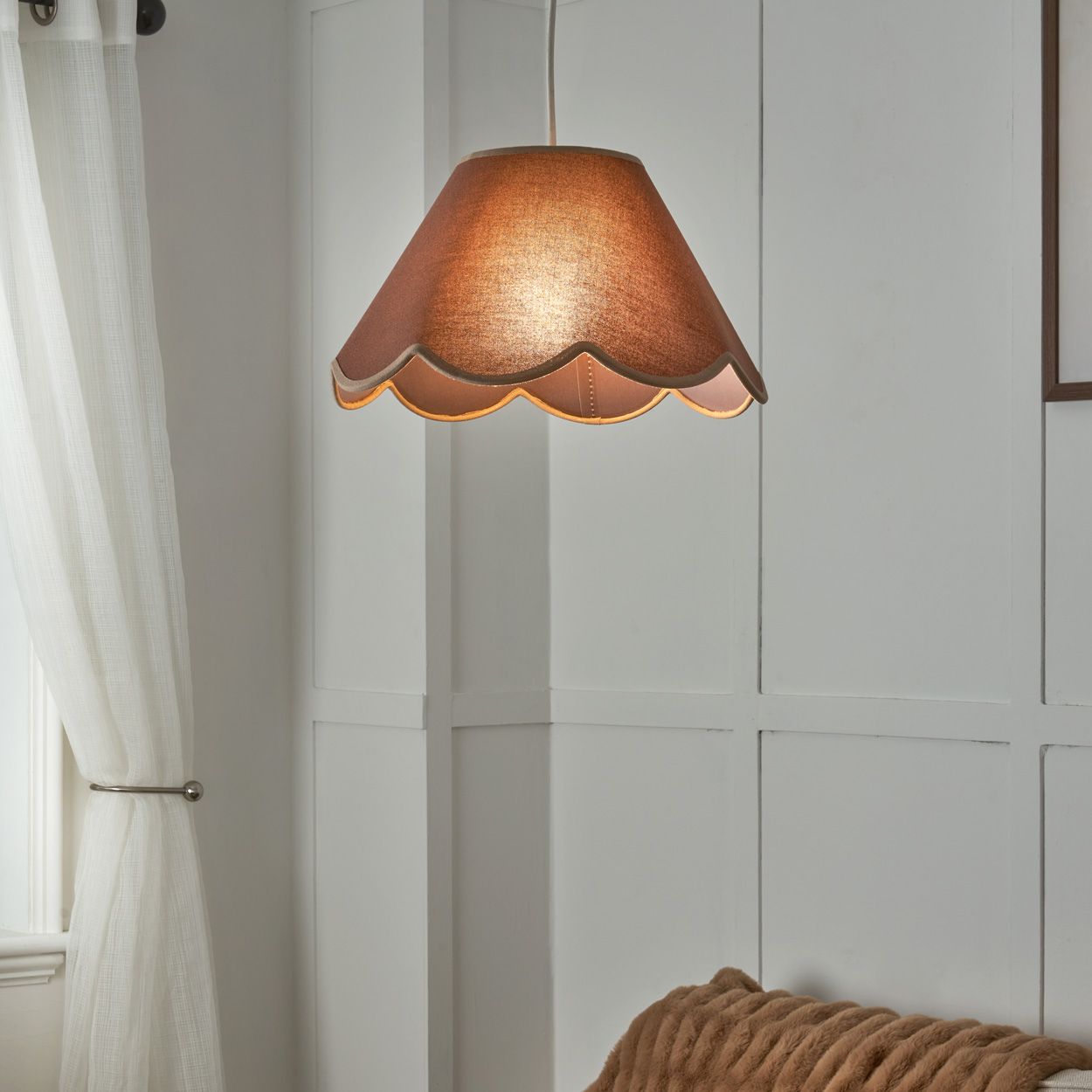 Auden 34Cm Scalloped Coolie Shade
