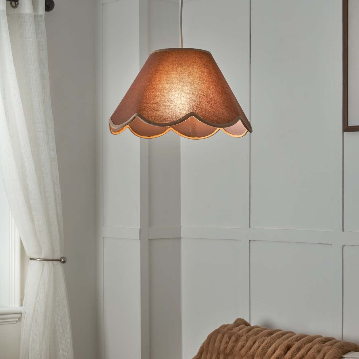 Auden 34Cm Scalloped Coolie Shade
