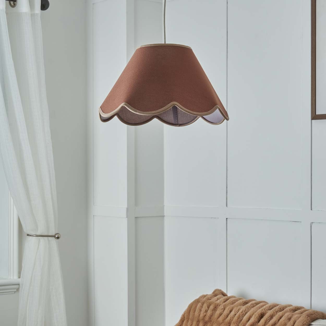 Auden 34Cm Scalloped Coolie Shade