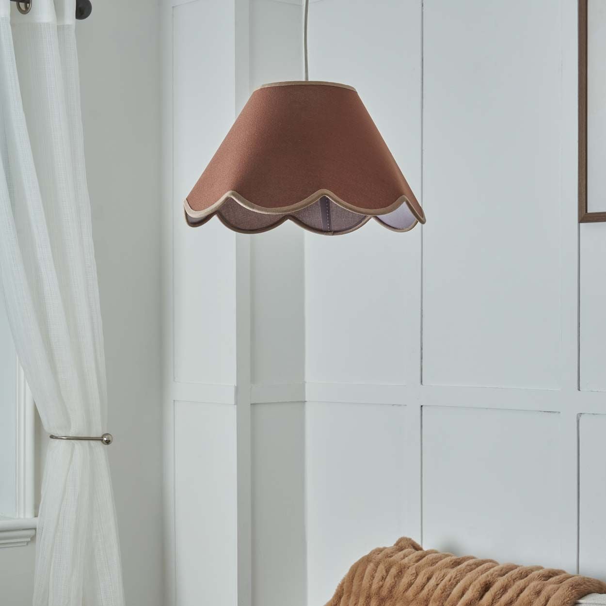 Auden 34Cm Scalloped Coolie Shade