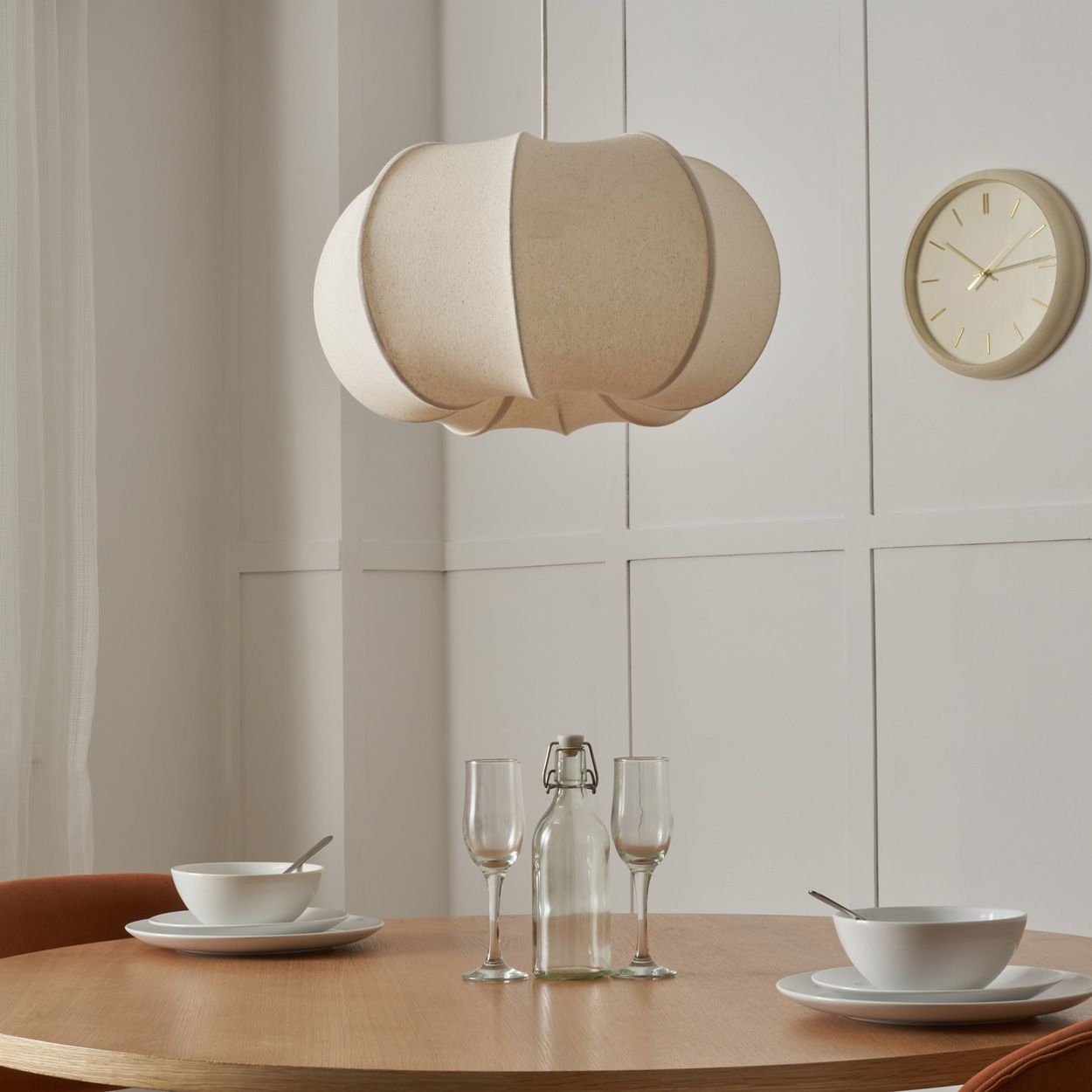 Trey Cocoon Fabric Shade