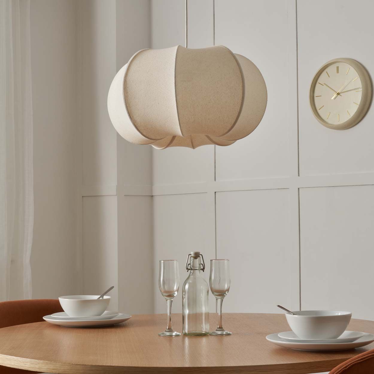 Trey Cocoon Fabric Shade
