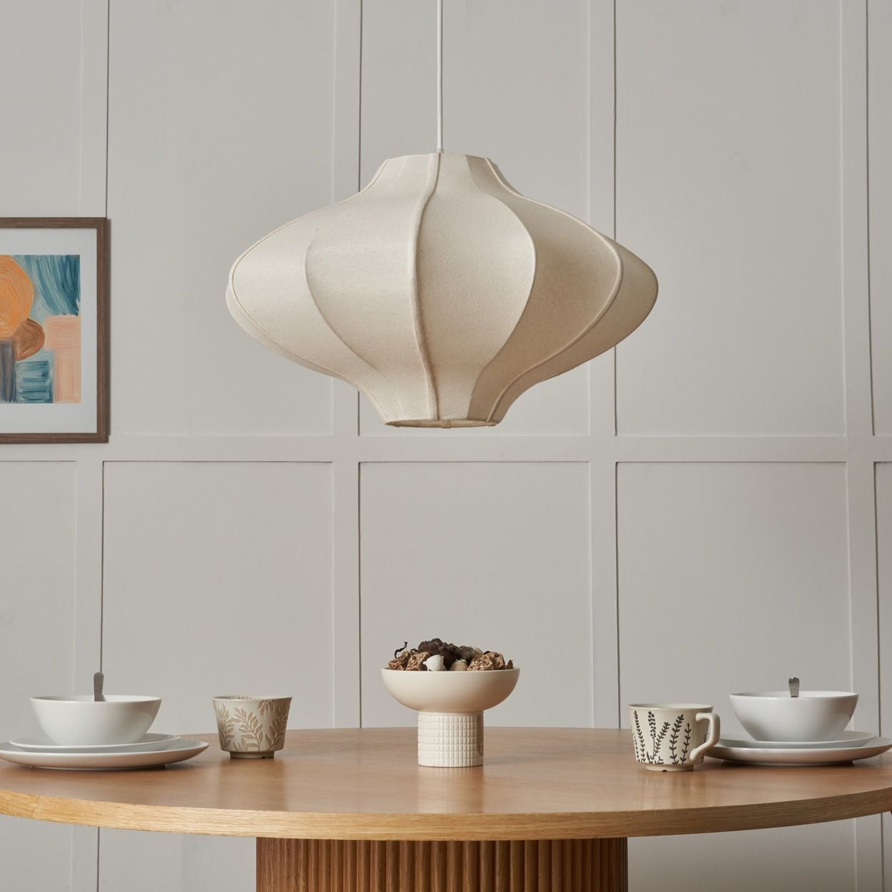 Astle Saucer Fabric Shade