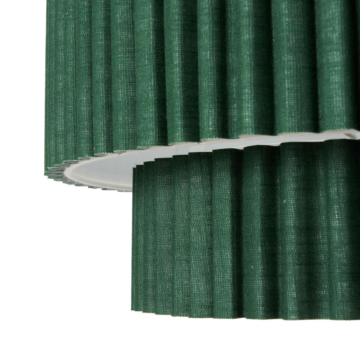 Tallarn Double Tier Pleated Shade Green