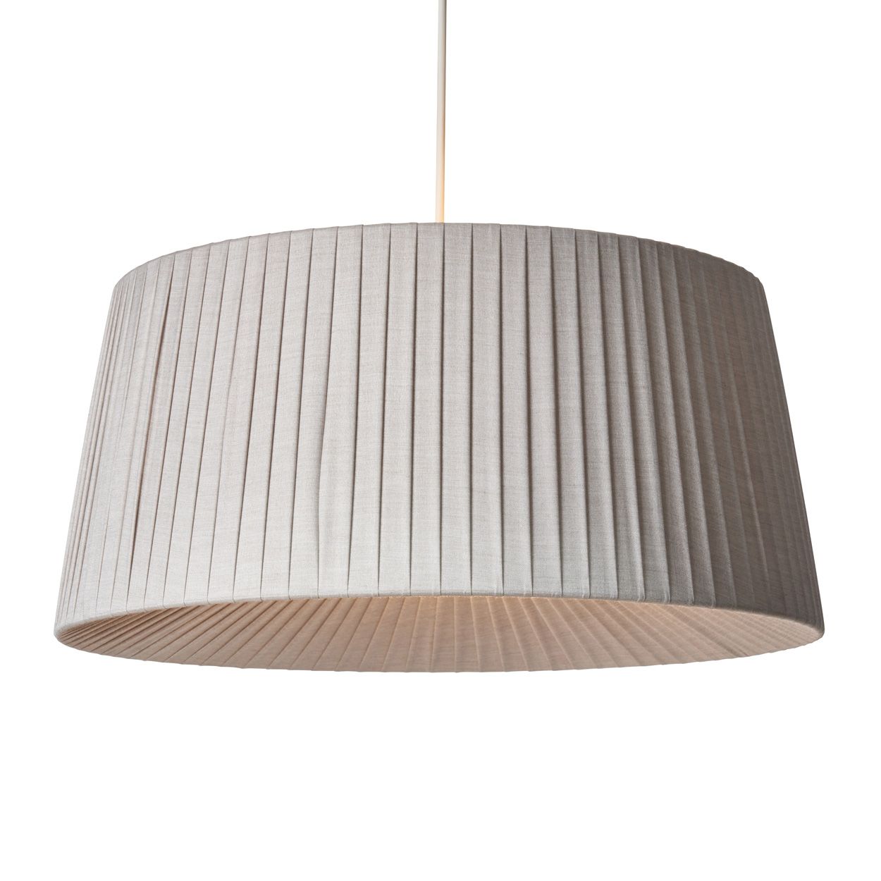 Tabley Tapered Pleated Shade Tiramisu