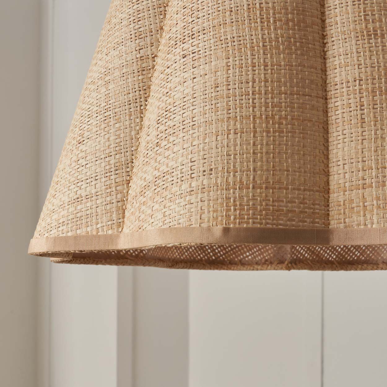 Lostock Scalloped Cone Shade Natural