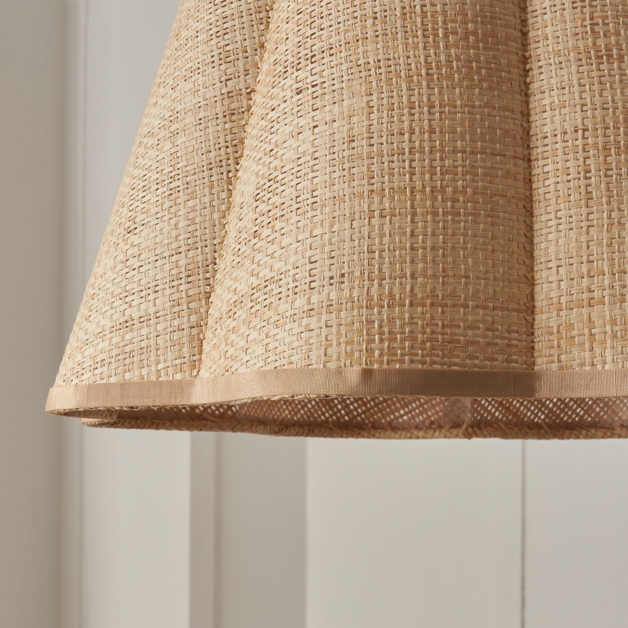 Lostock Scalloped Cone Shade Natural