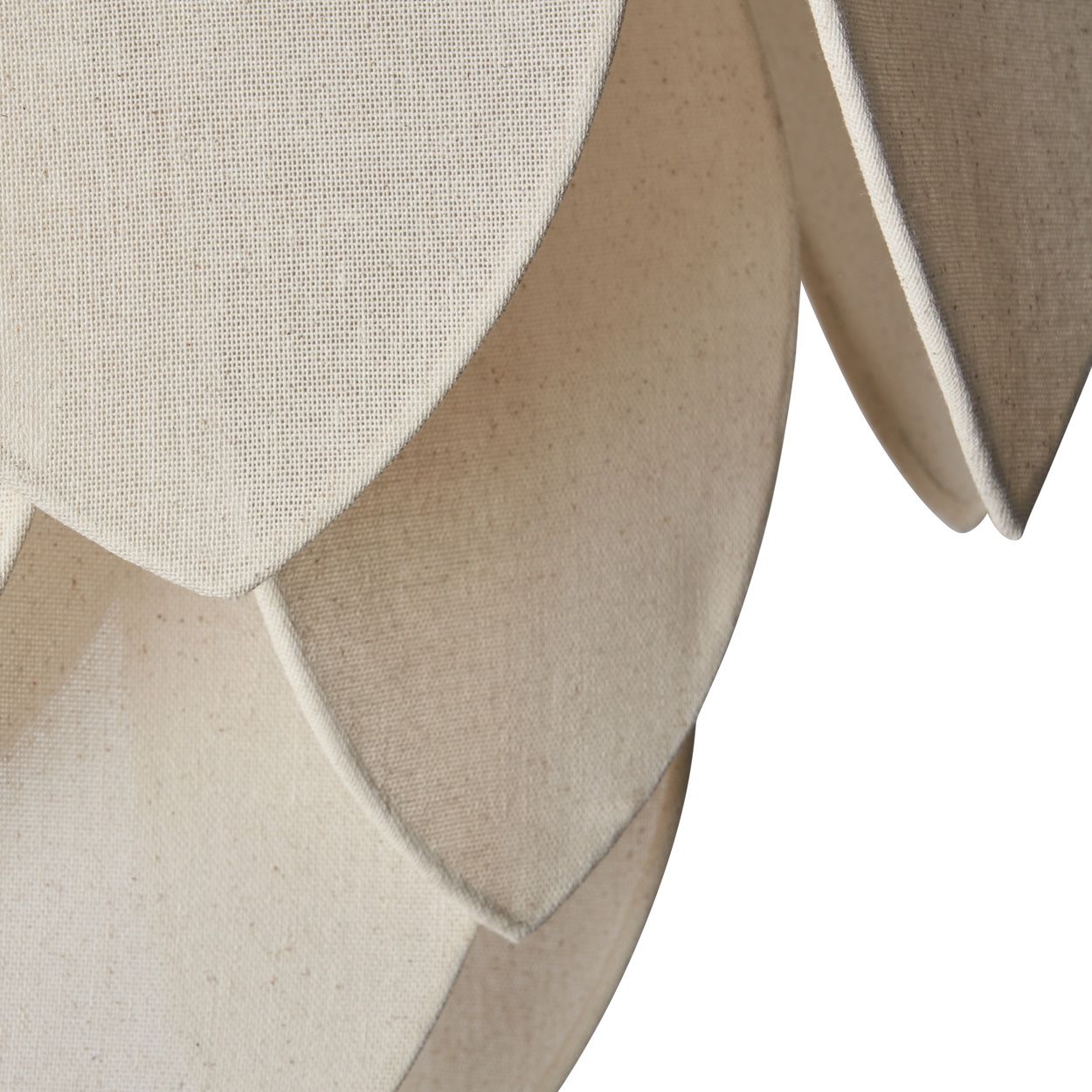 Moulton Leaf Fabric Shade Natural