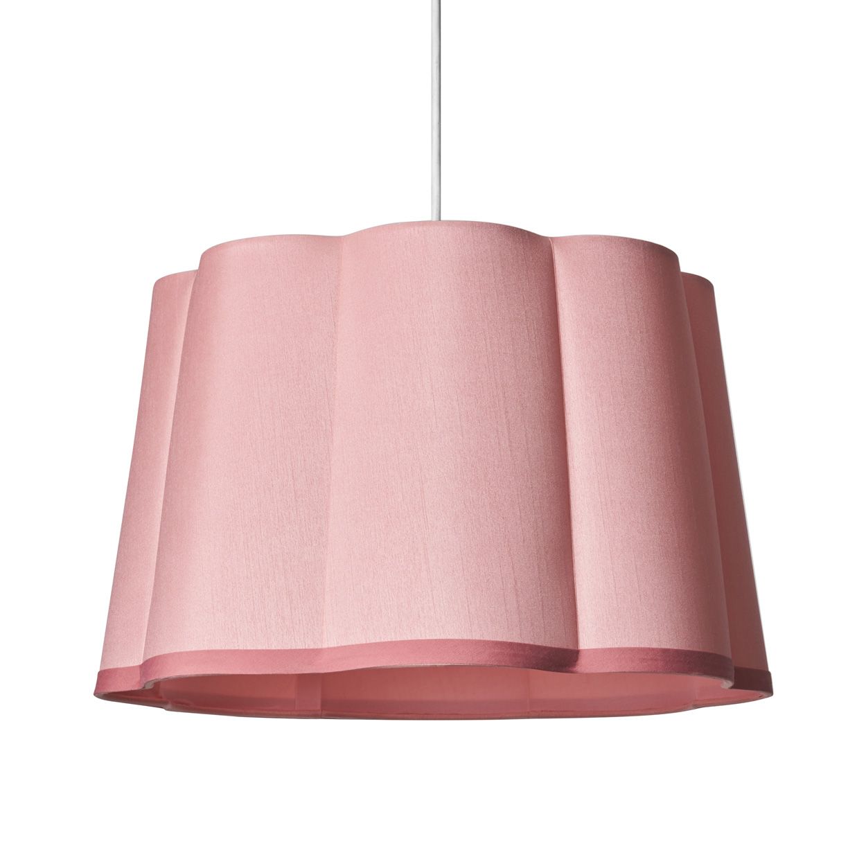 Langley Scalloped Shade Dusty Pink