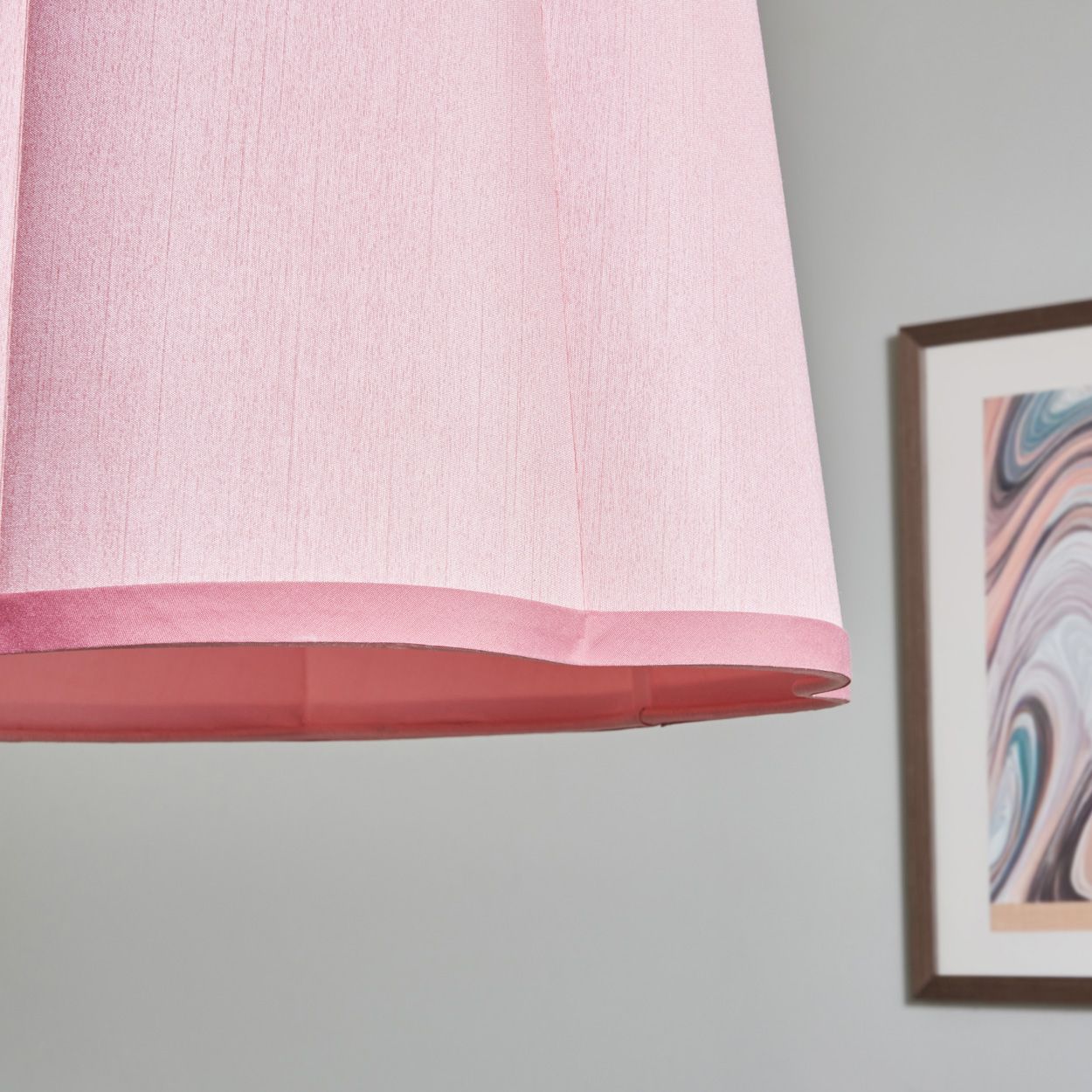 Langley Scalloped Shade Dusty Pink