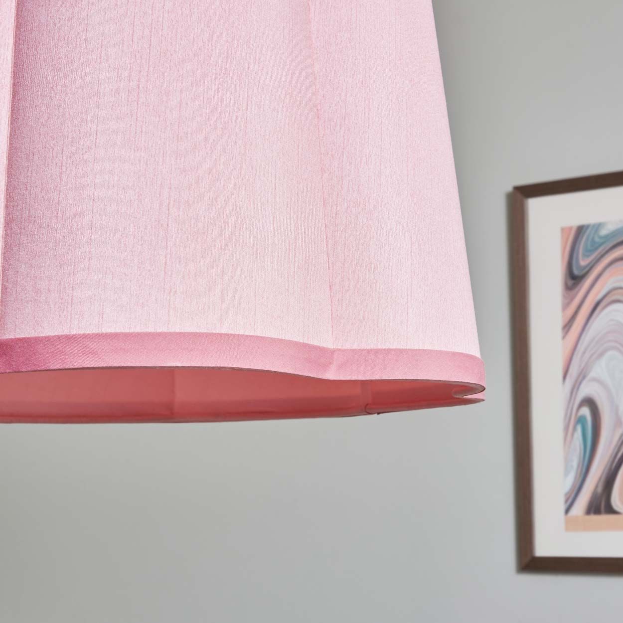 Langley Scalloped Shade Dusty Pink