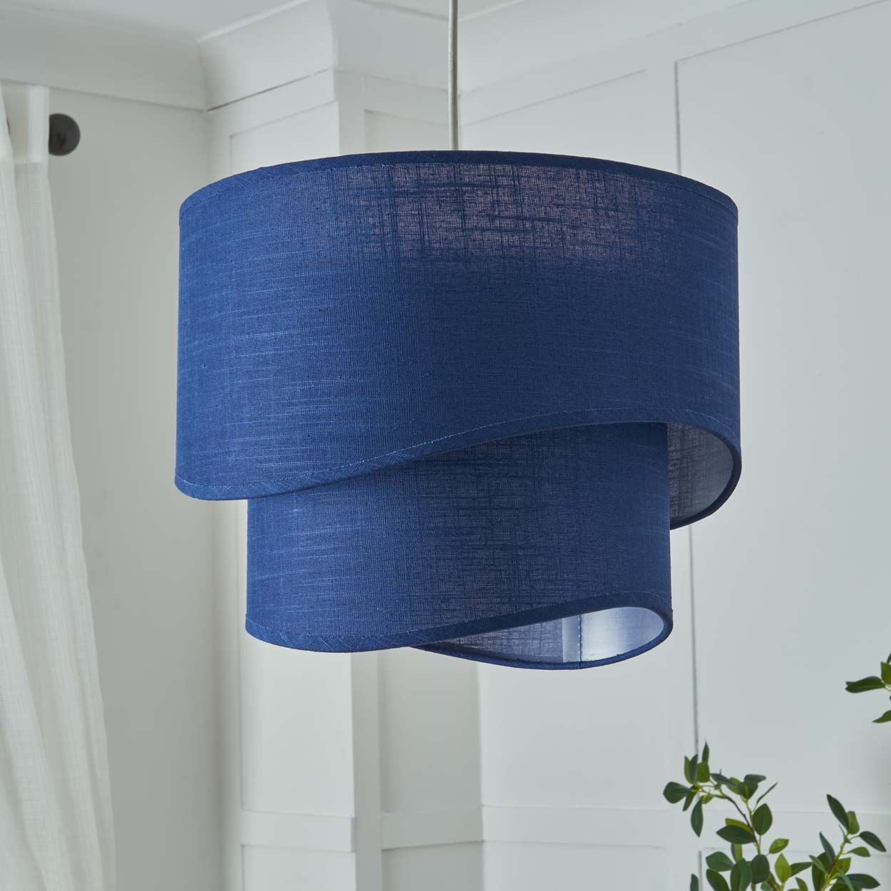 Holmes Wavey 2 Tier Shade Navy