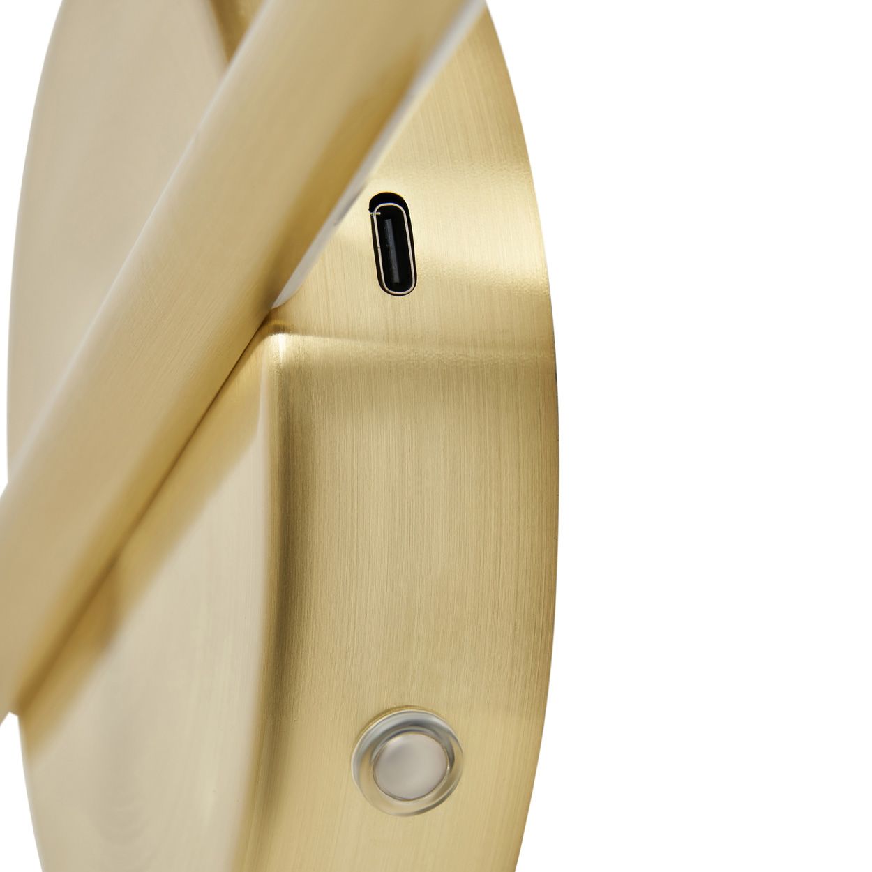 Barnby Usb-C Rechargeable Wall Light Brass
