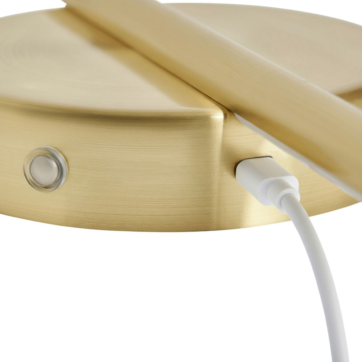 Barnby Usb-C Rechargeable Wall Light Brass
