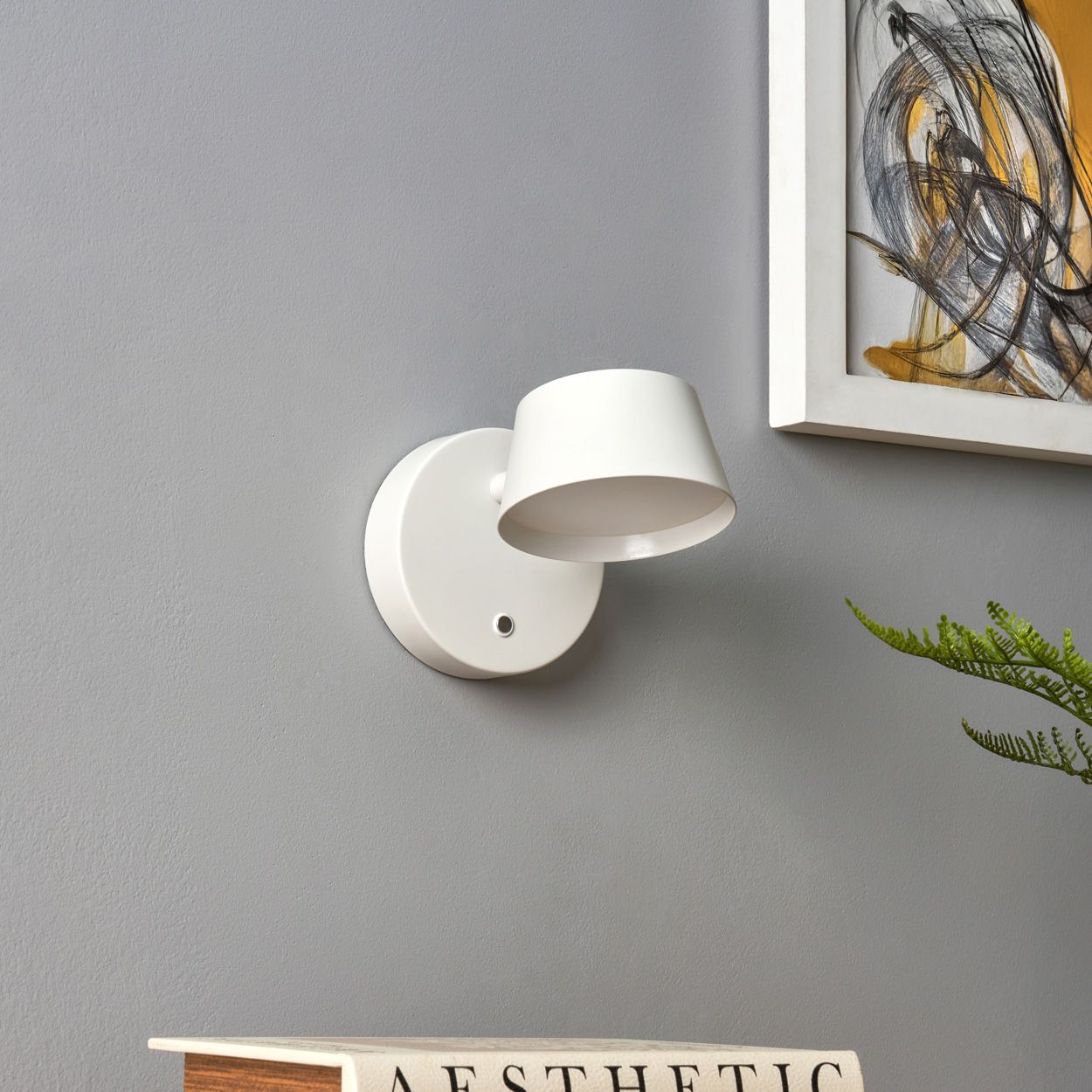 Austin Led 1.5W Cct Rechargeable Wall Light White
