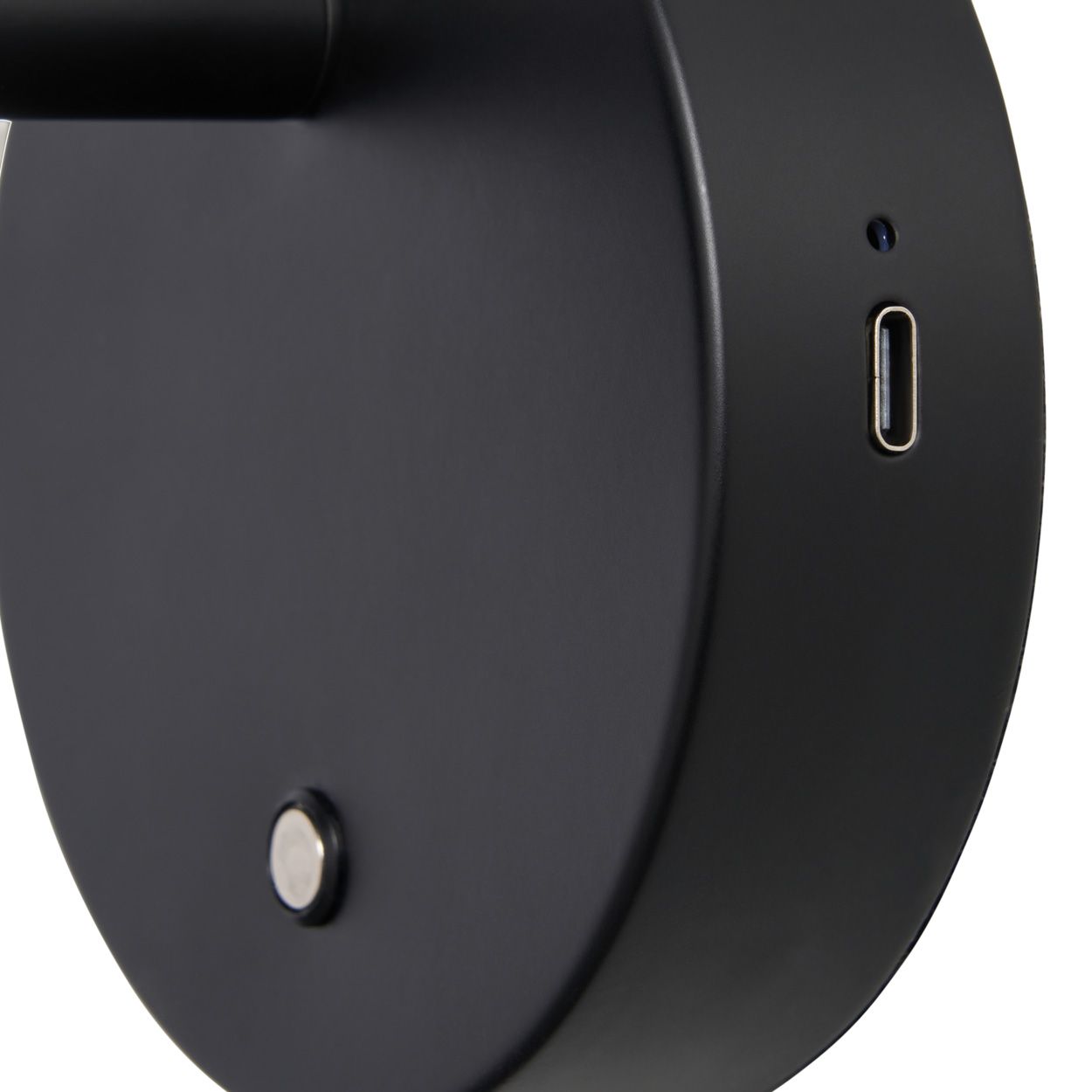 Austin Led 1.5W Cct Rechargeable Wall Light Black