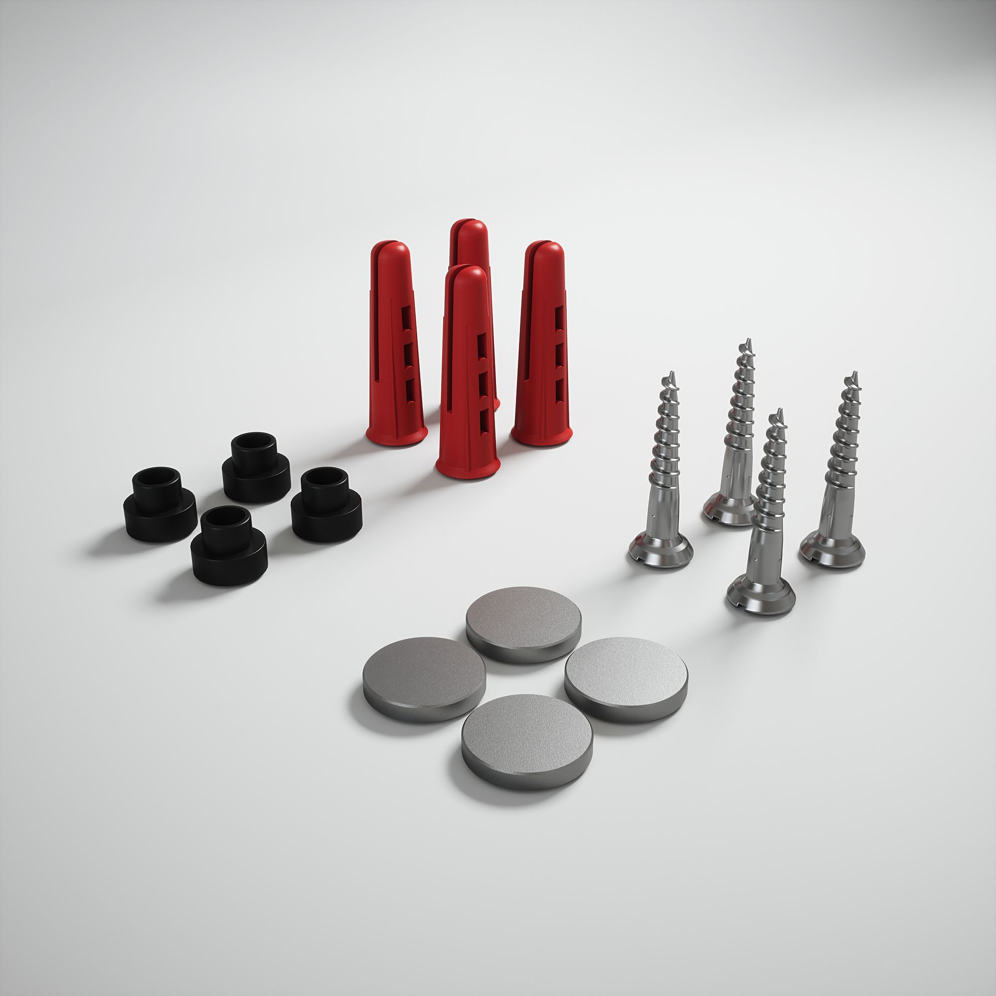 Clear Fluted Glass S'back Satin Chrome 250x600mm