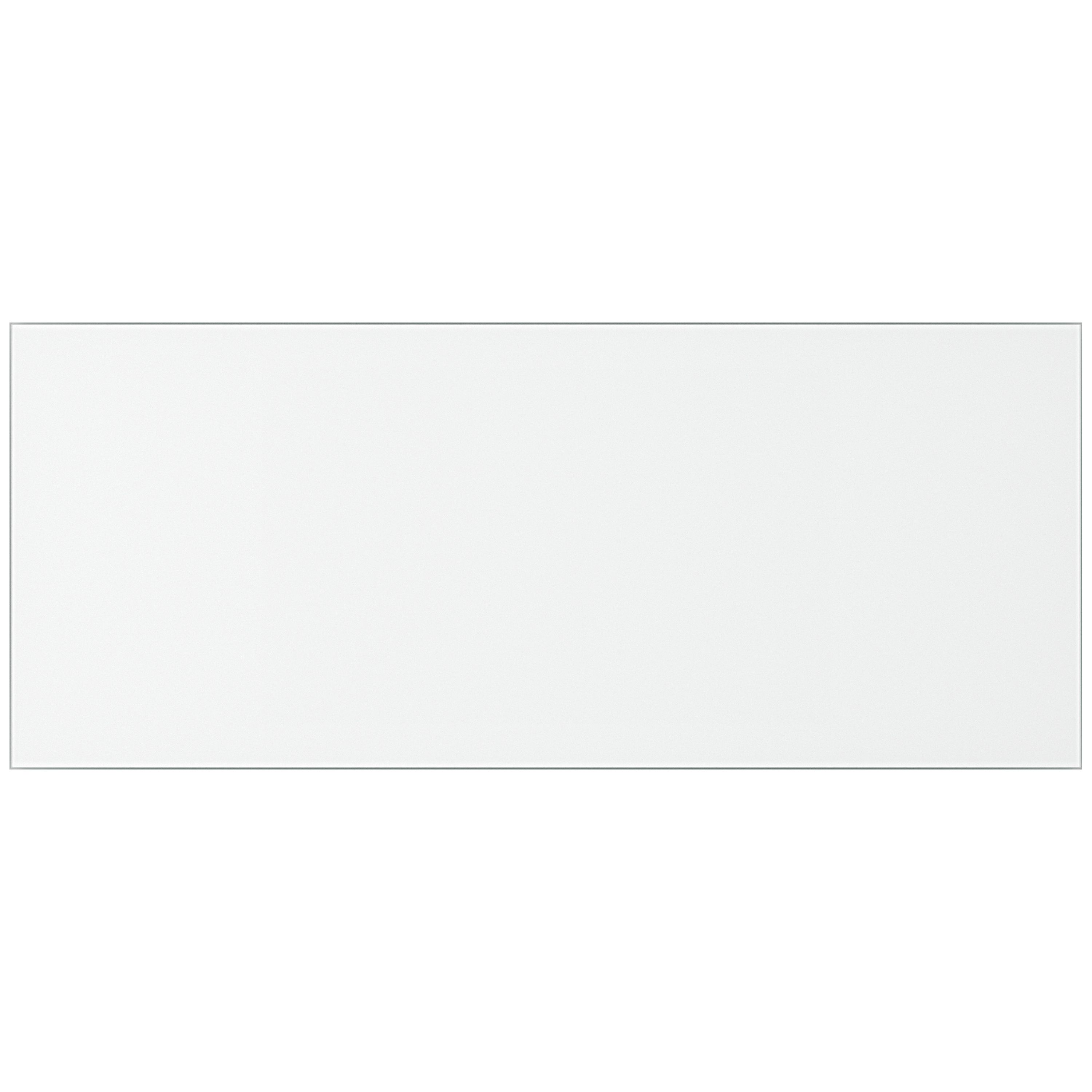 Ice White Glass Bathroom Splashback 250x600mm