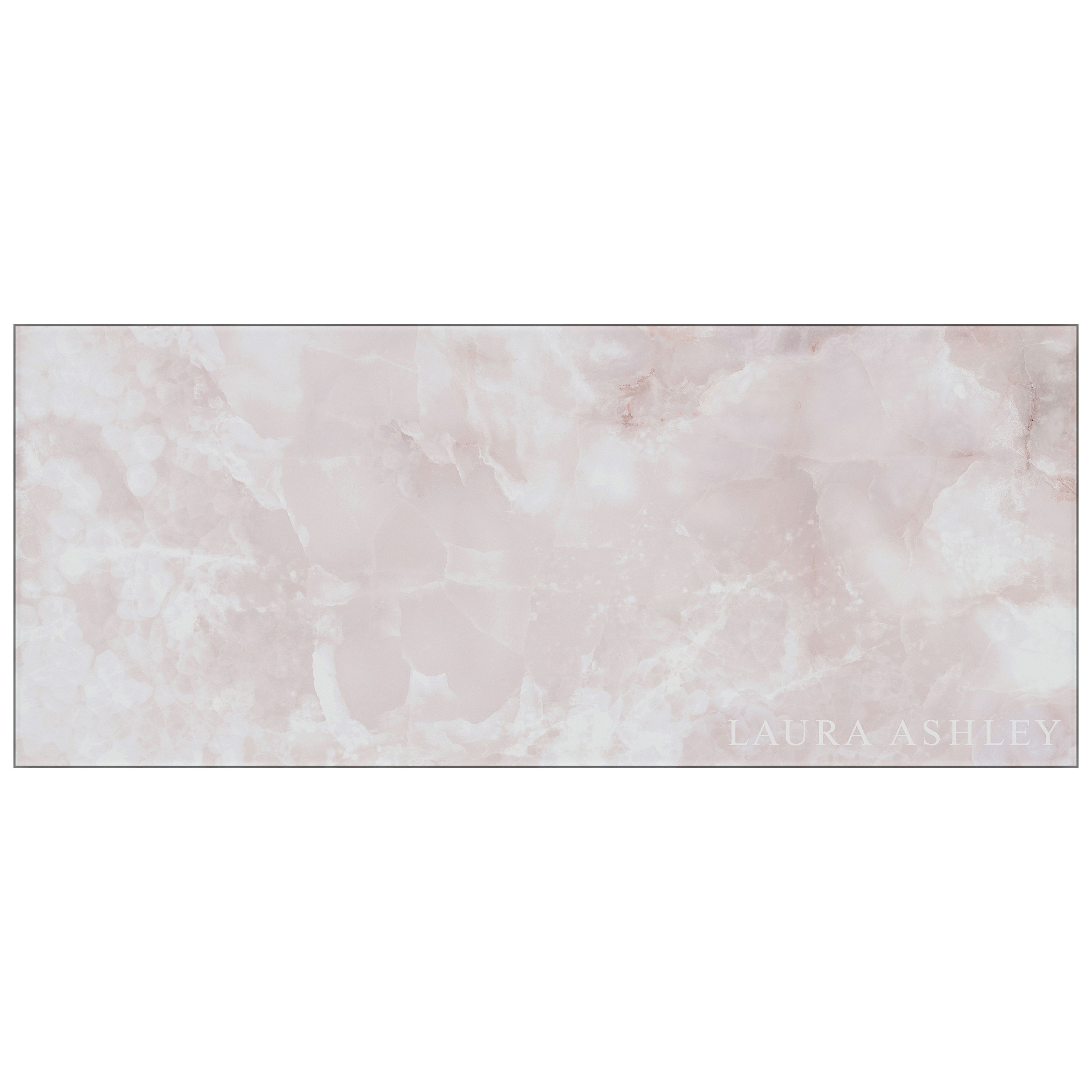 Laura Ashley Onyx Blush Splashback 25x60cm