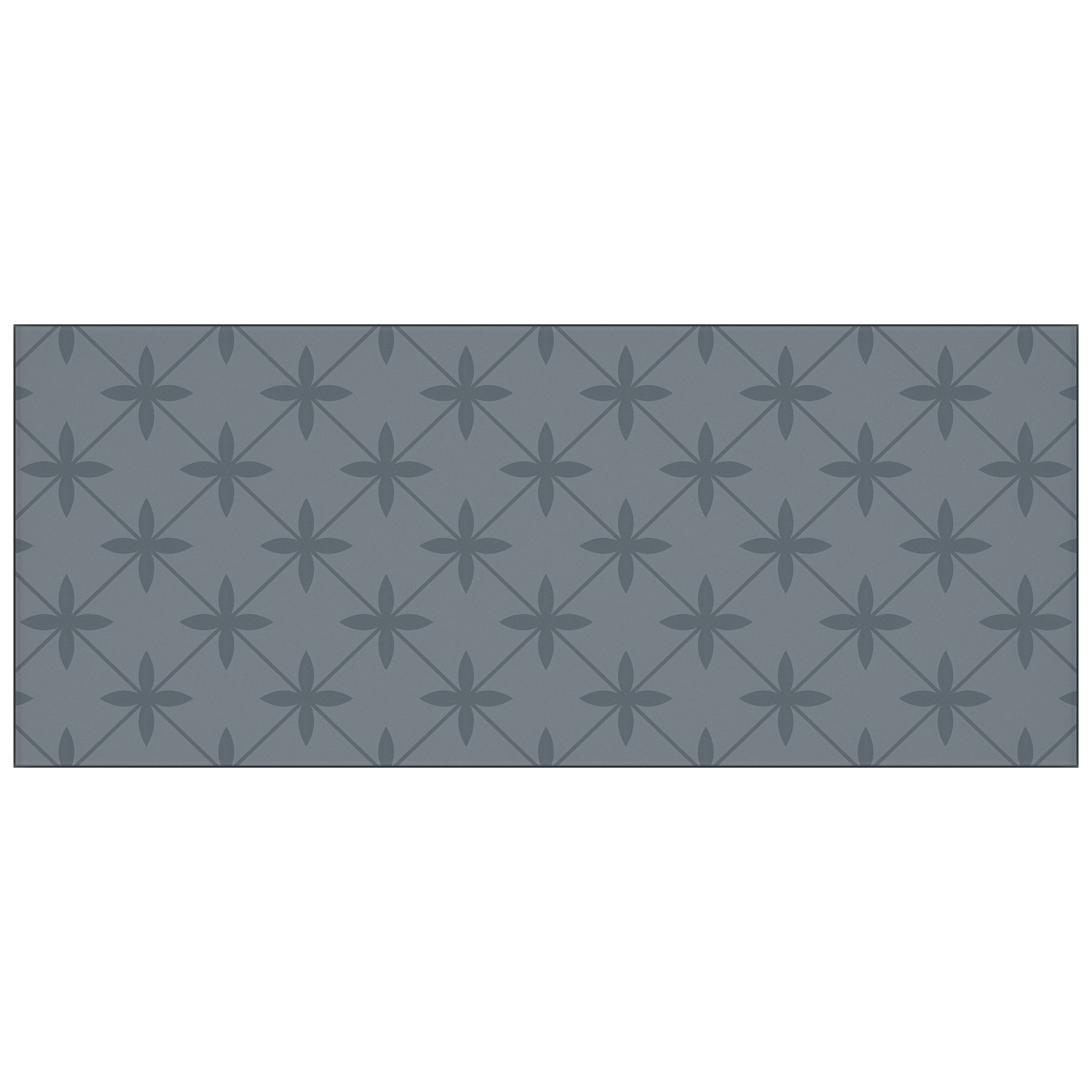 Laura Ashley Wicker Chalk Blue Splashback 25x60cm