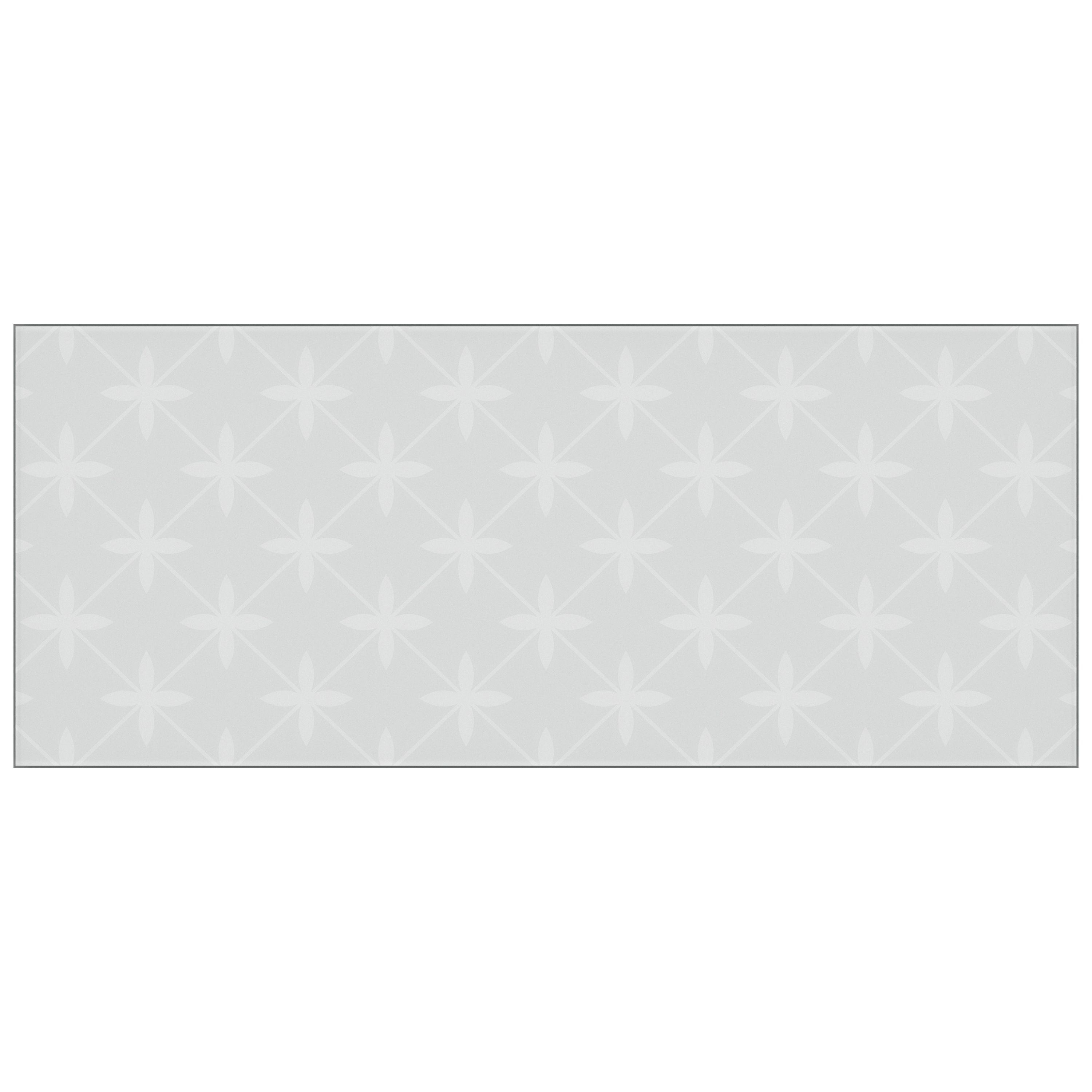 Laura Ashley Wicker Pearl White Splashback 25x60cm